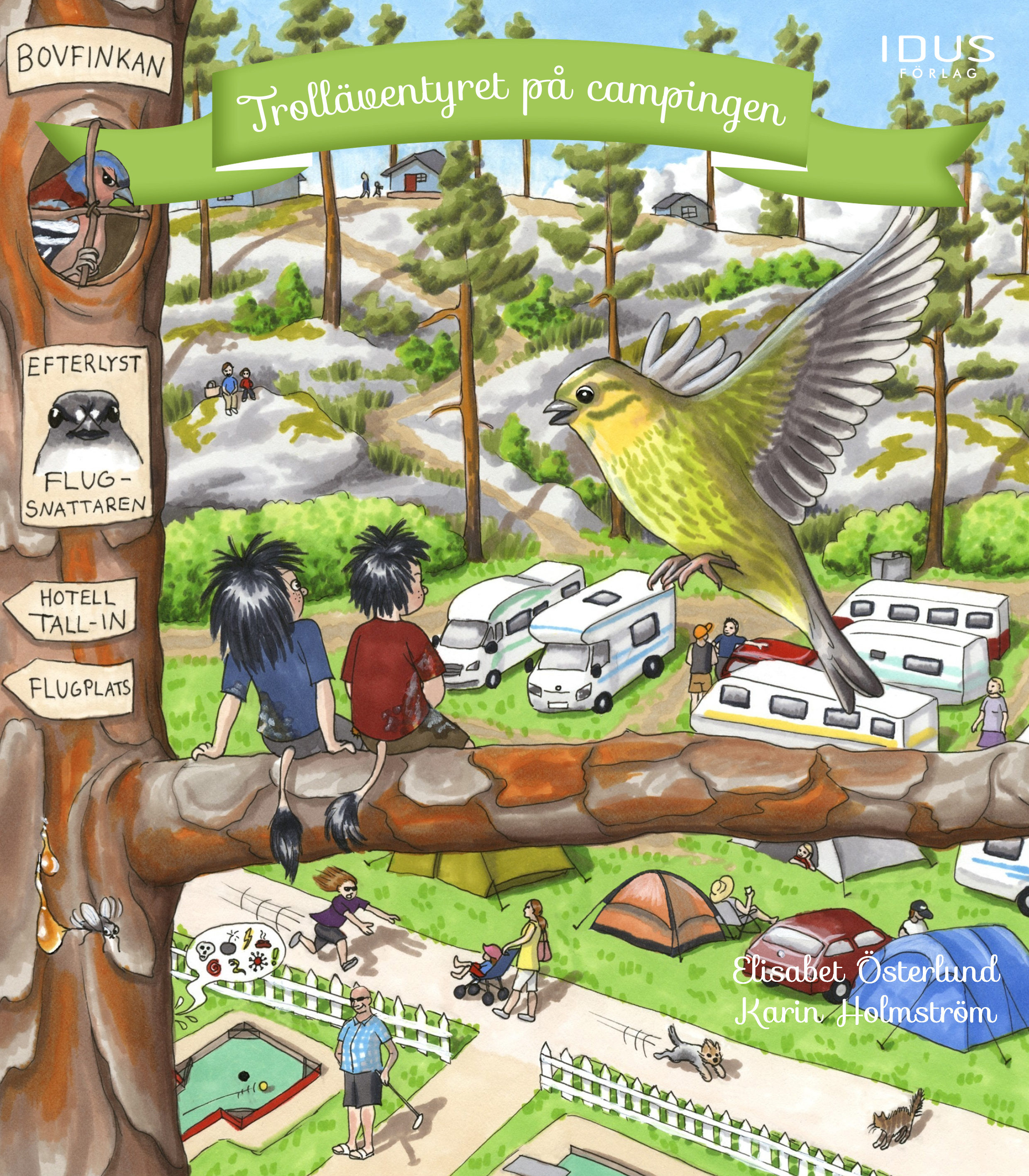 Omslag: Trolläventyret på campingen