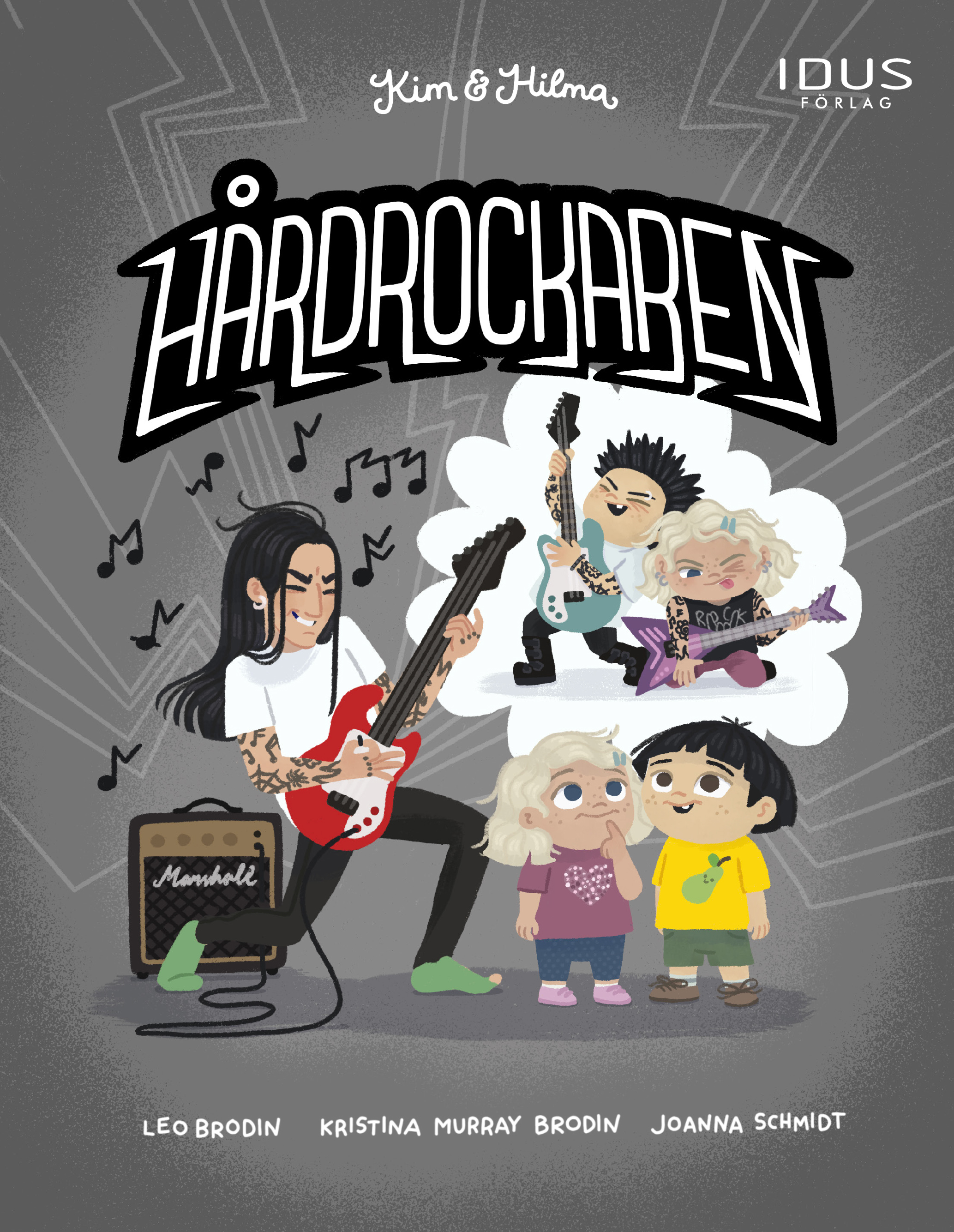 Omslag: Kim & Hilma - Hårdrockaren