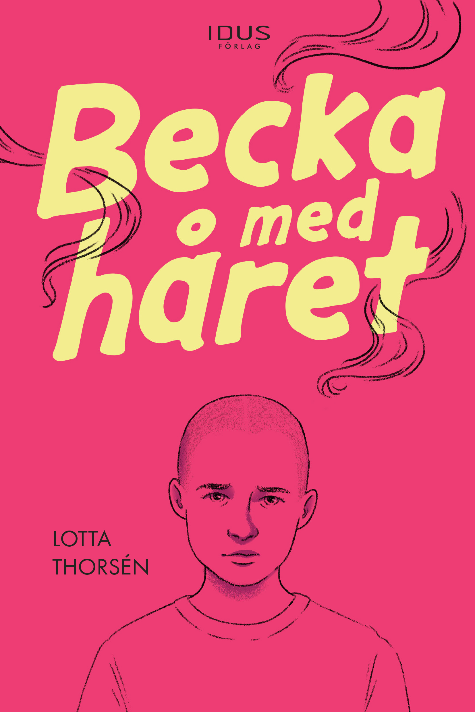 Omslag: Becka med håret