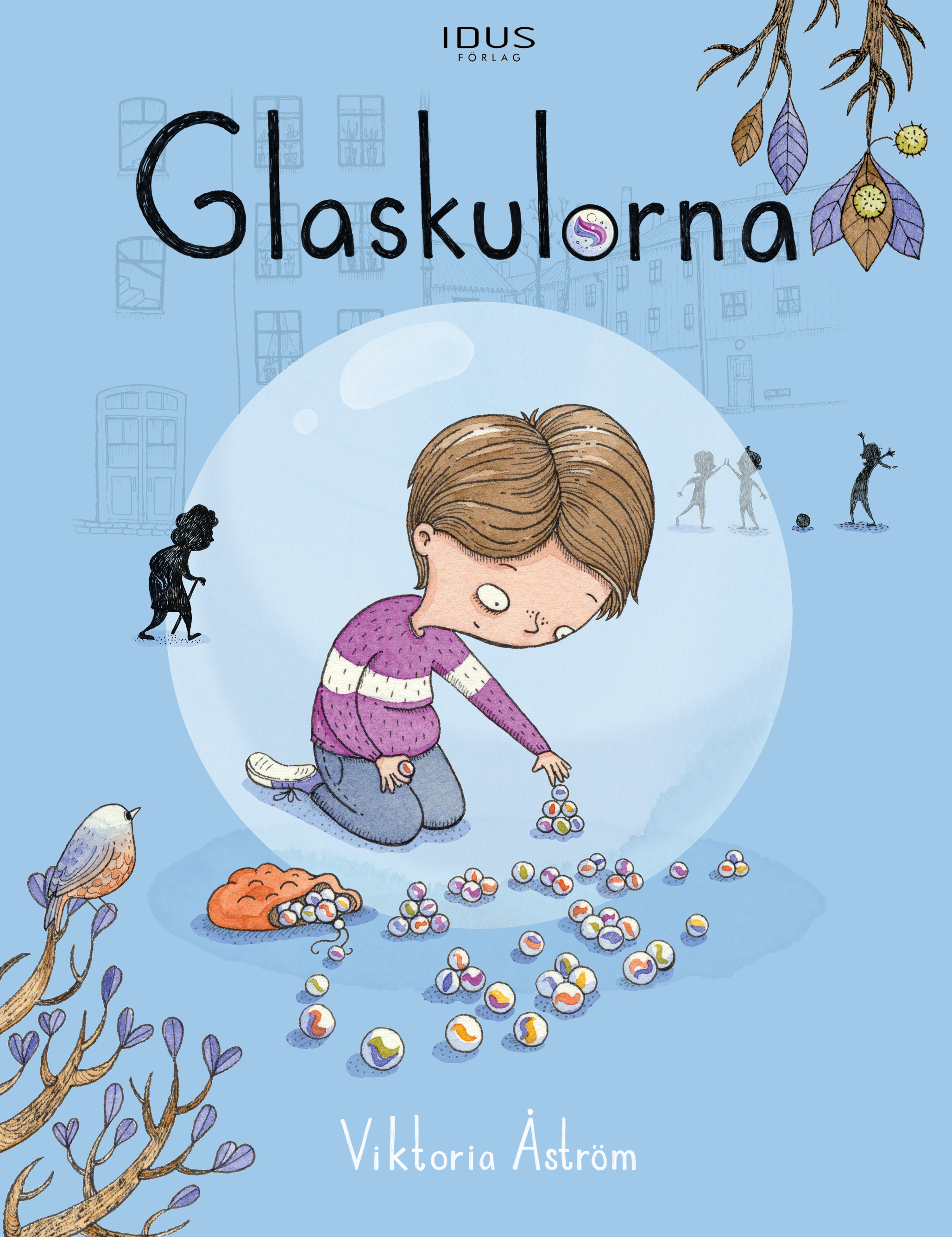 Omslag: Glaskulorna