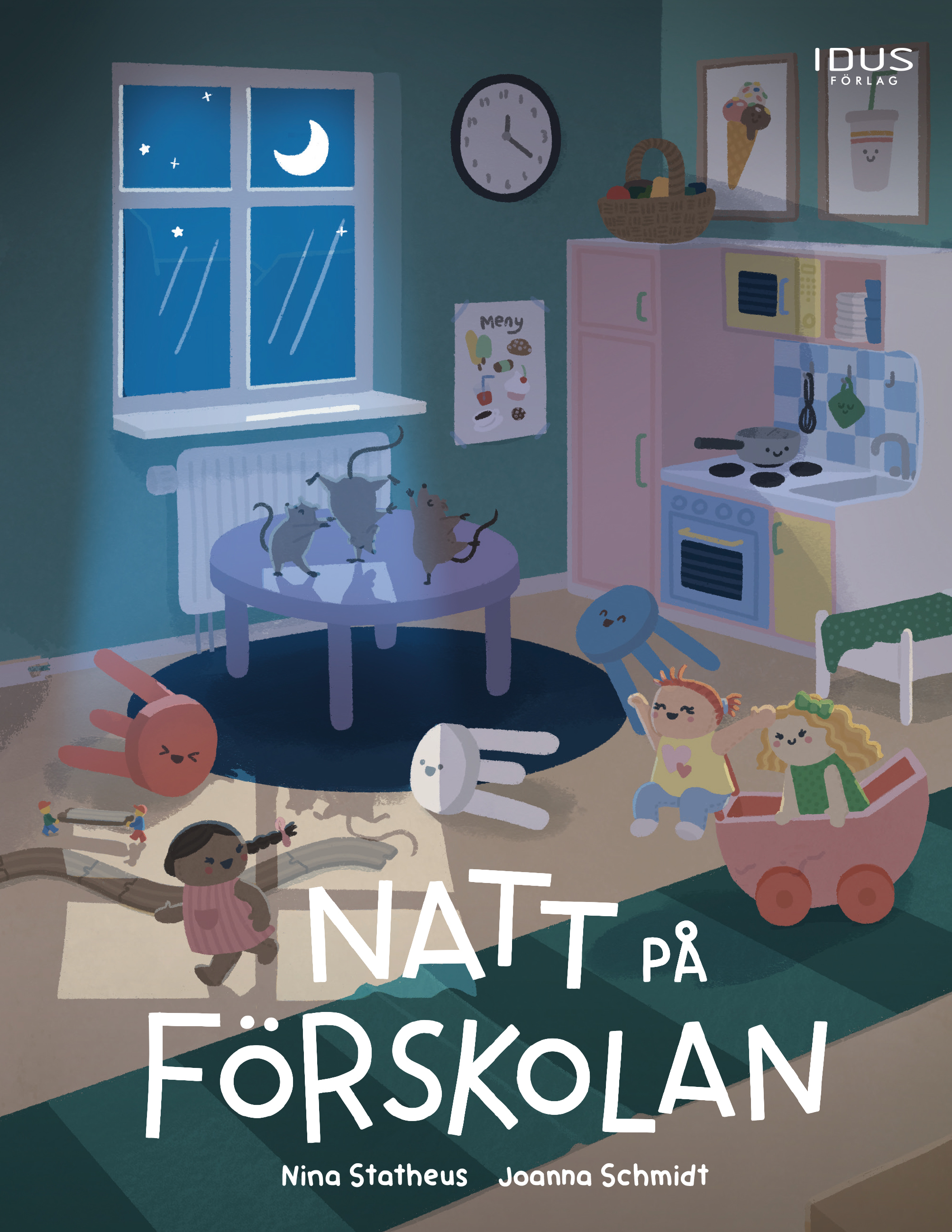 Omslag: Natt på förskolan