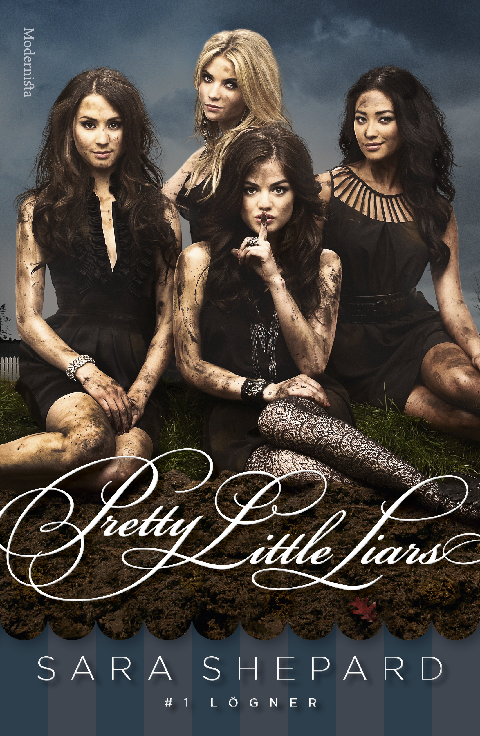 Omslag: Pretty Little Liars. Lögner