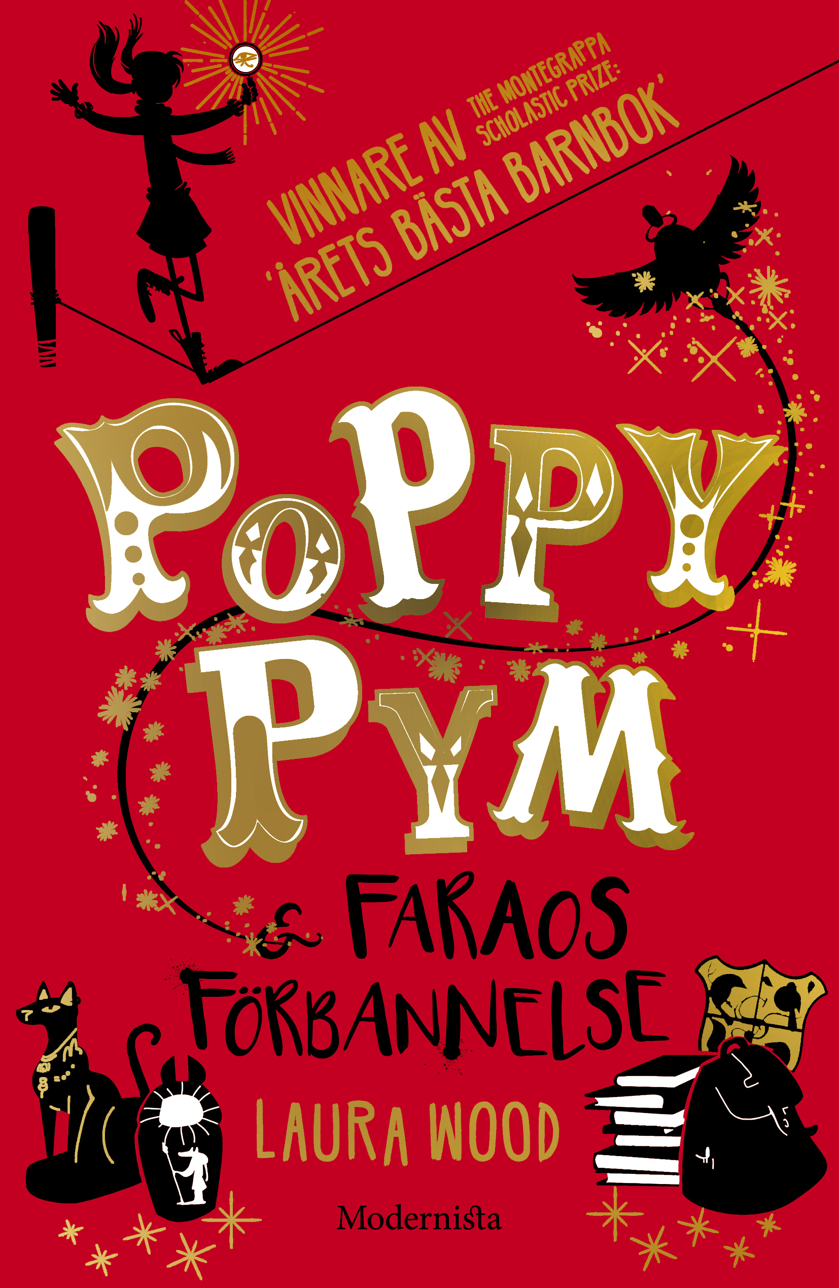 Omslag: Poppy Pym och Faraos förbannelse