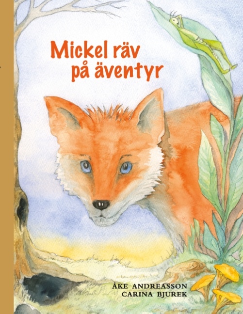Omslag: Mickel räv på äventyr