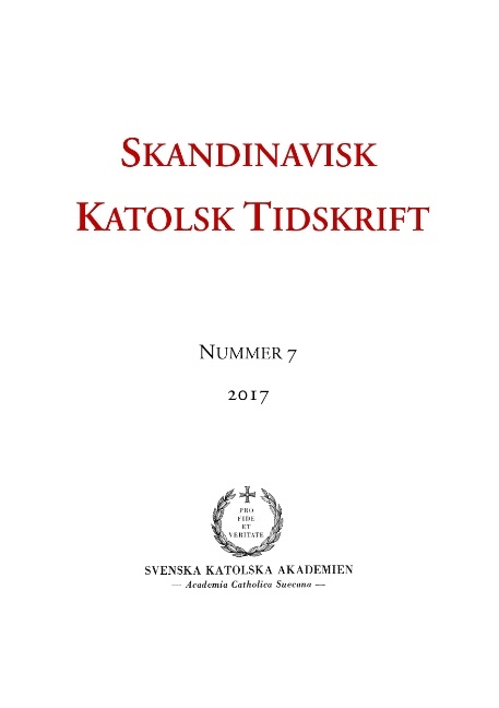 Omslag: Skandinavisk katolsk tidskrift 7(2017)