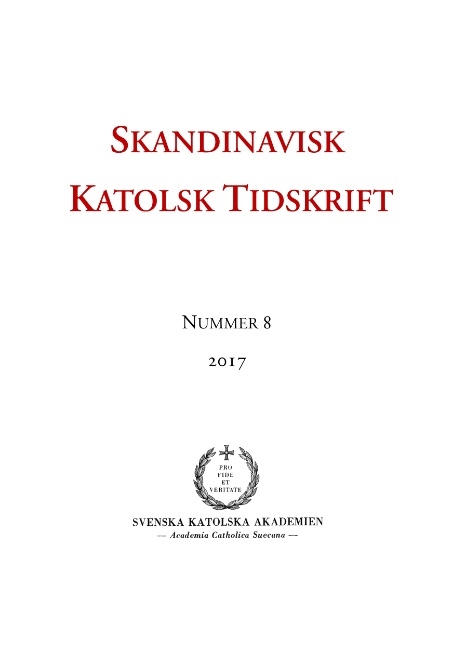 Omslag: Skandinavisk Katolsk Tidskrift : Nummer 8, 2017