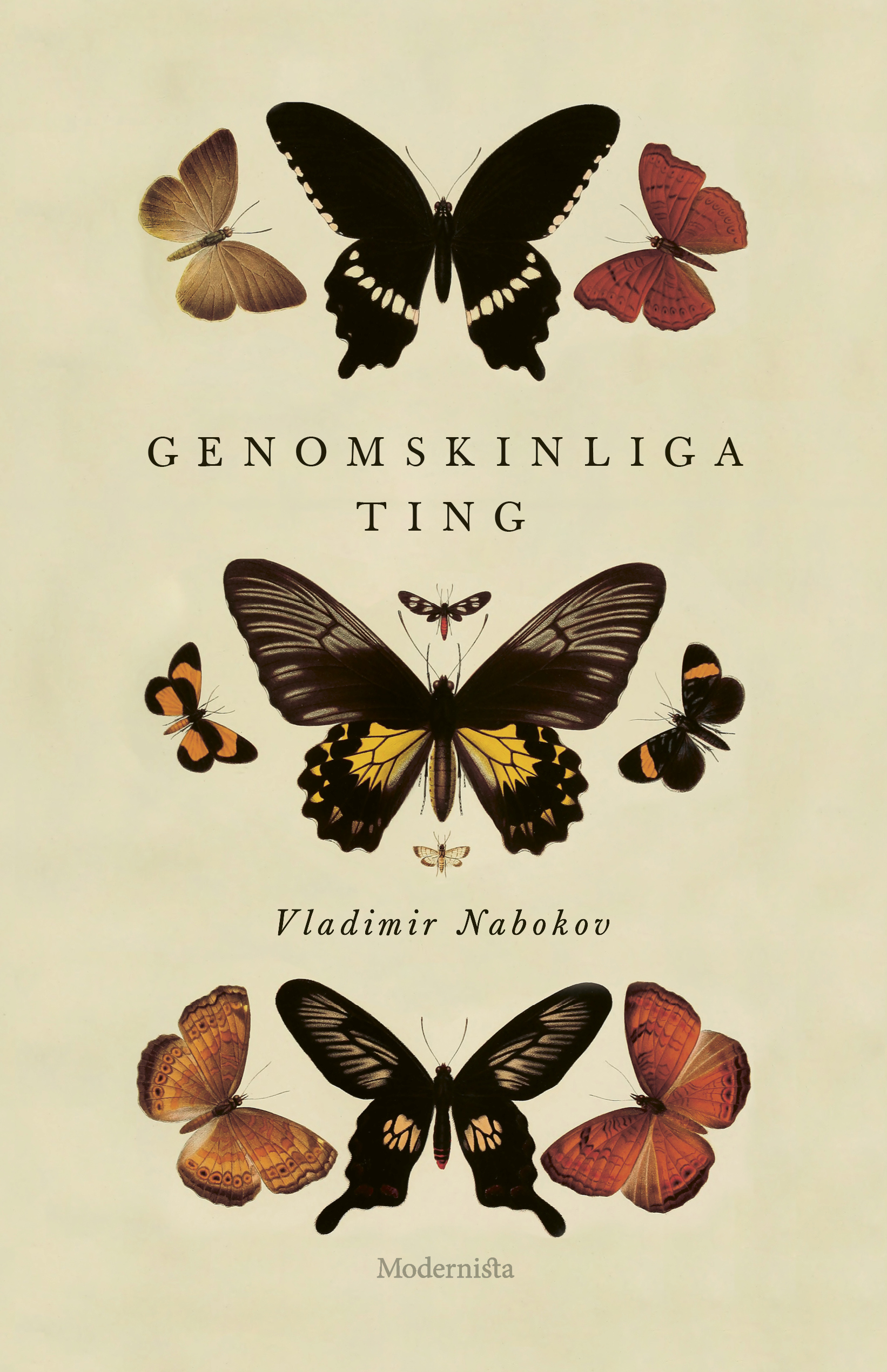 Omslag: Genomskinliga ting