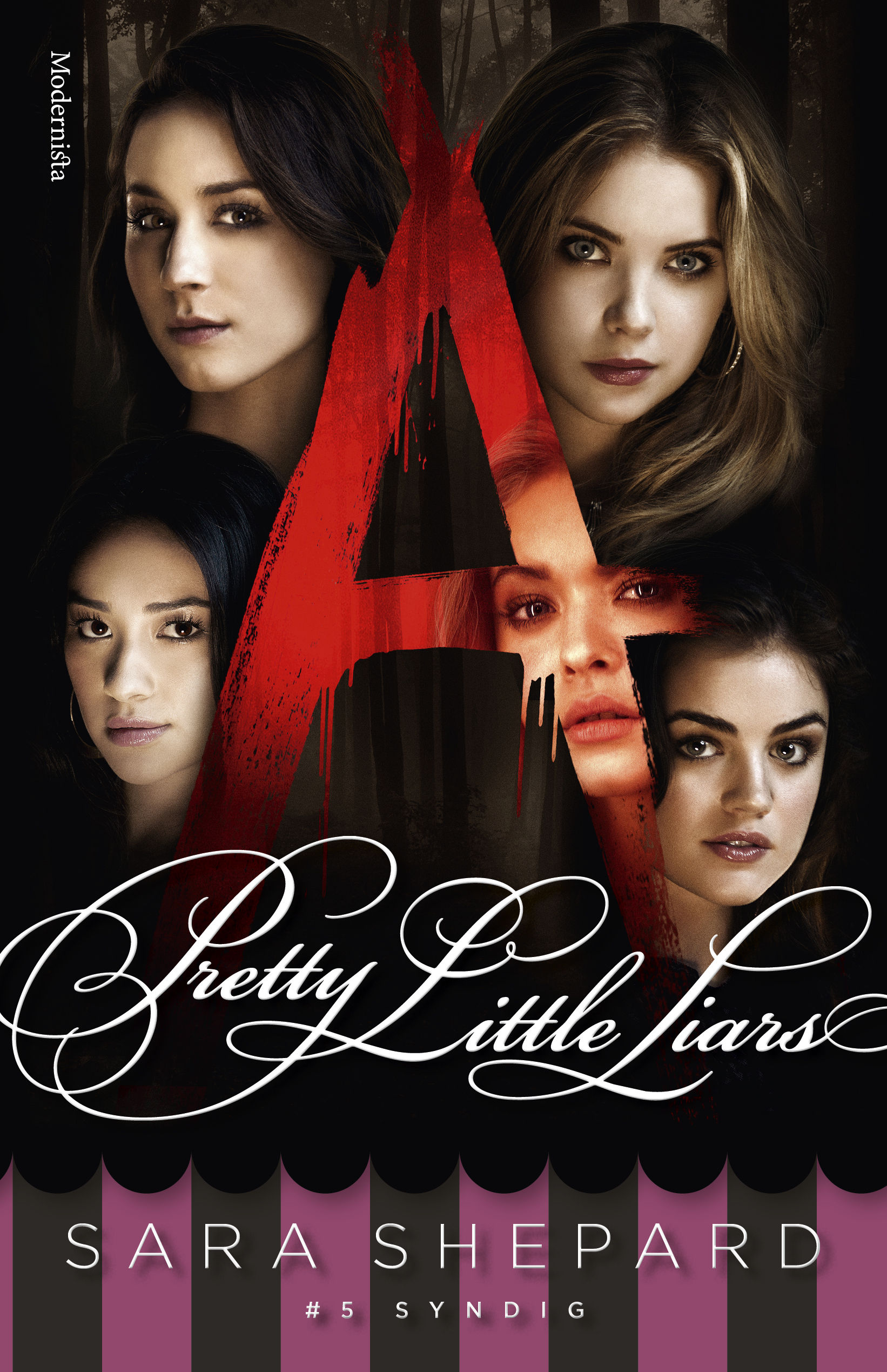 Omslag: Pretty Little Liars. Syndig