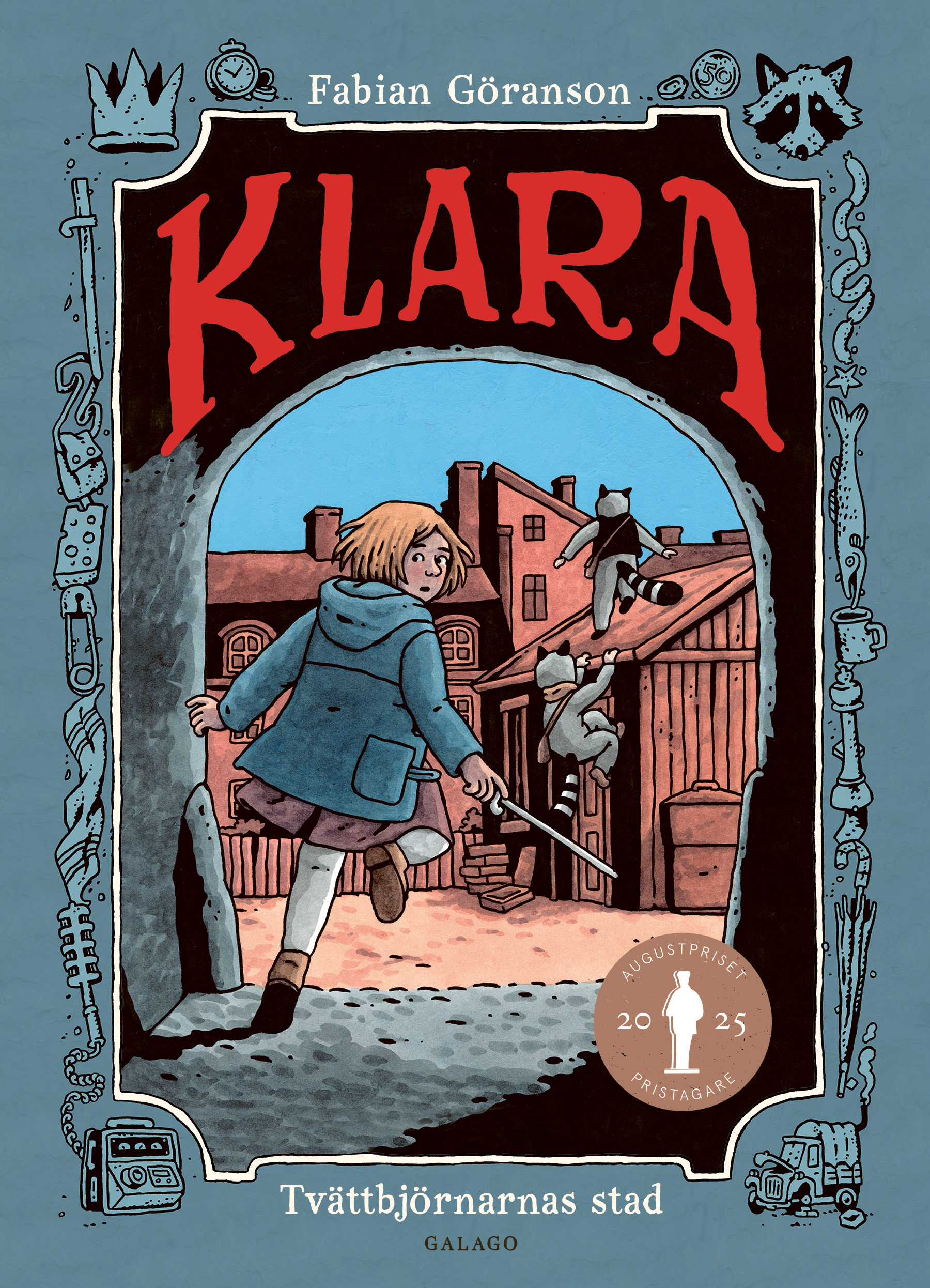 Omslag: Tvättbjörnarnas stad