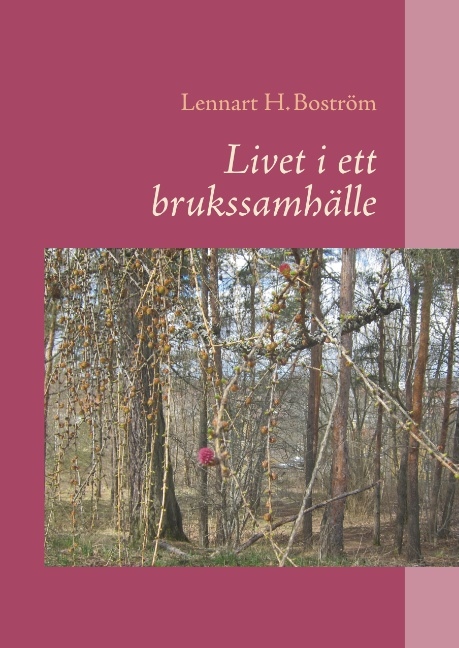 Omslag: Livet i ett brukssamhälle : Livet i ett brukssamhälle