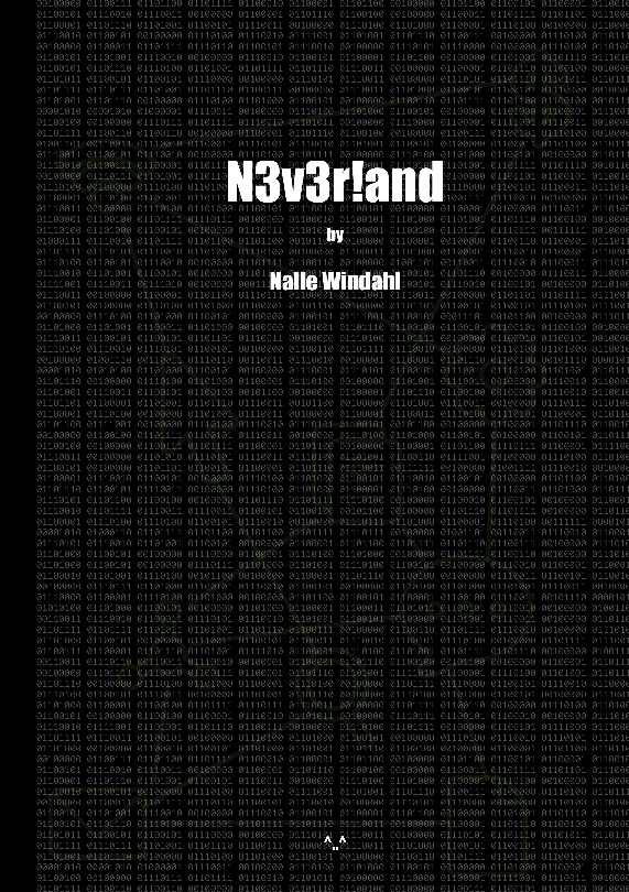Omslag: N3v3r!and