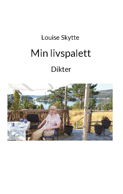 Omslag: Min livspalett : dikter