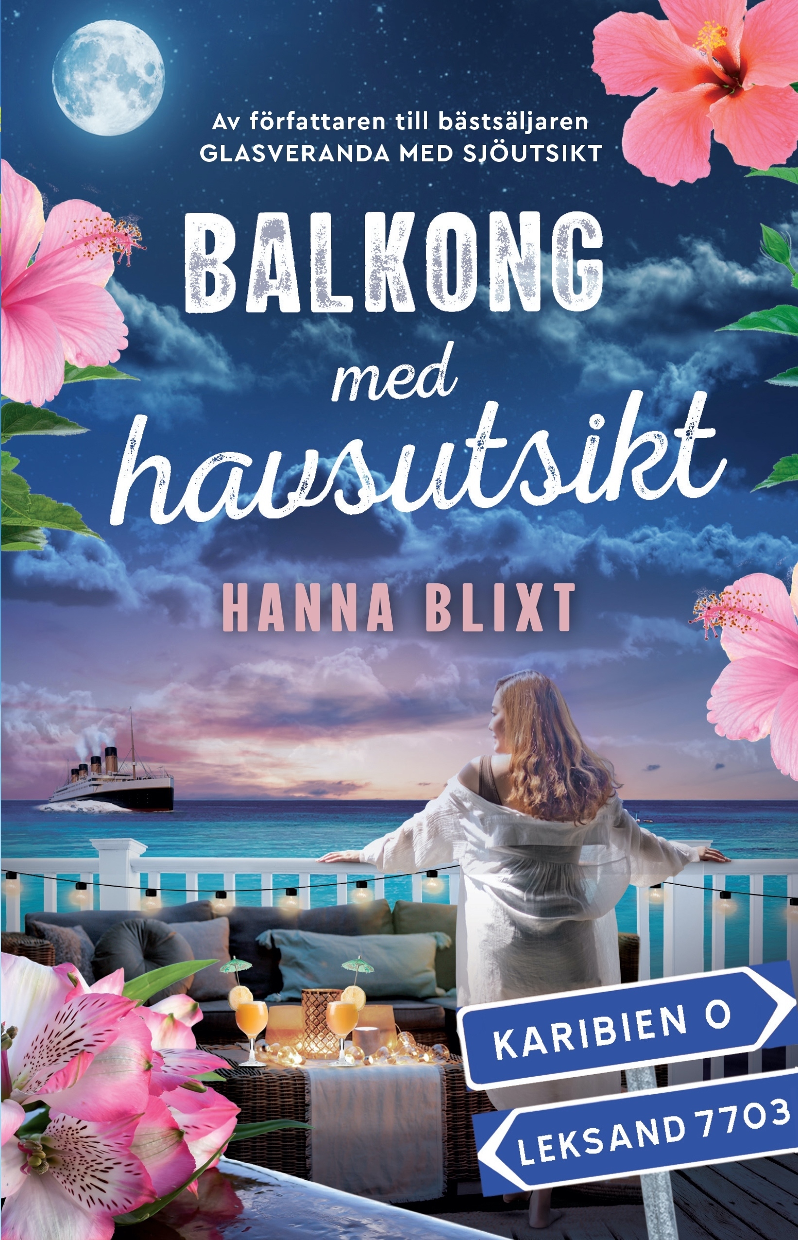 Omslag: Balkong med havsutsikt