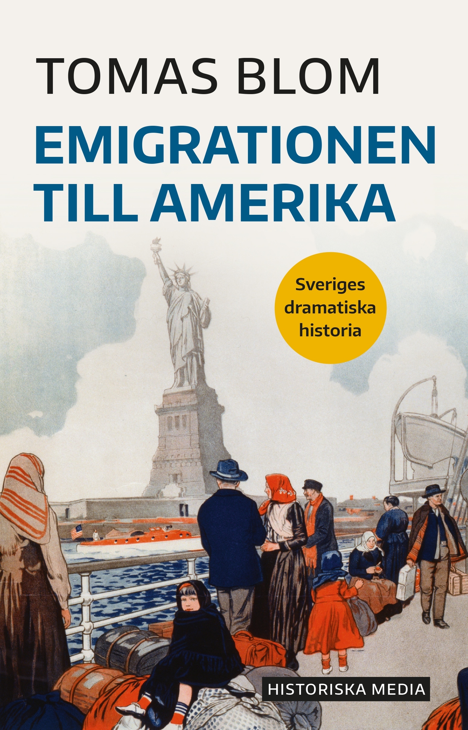 Omslag: Emigrationen till Amerika