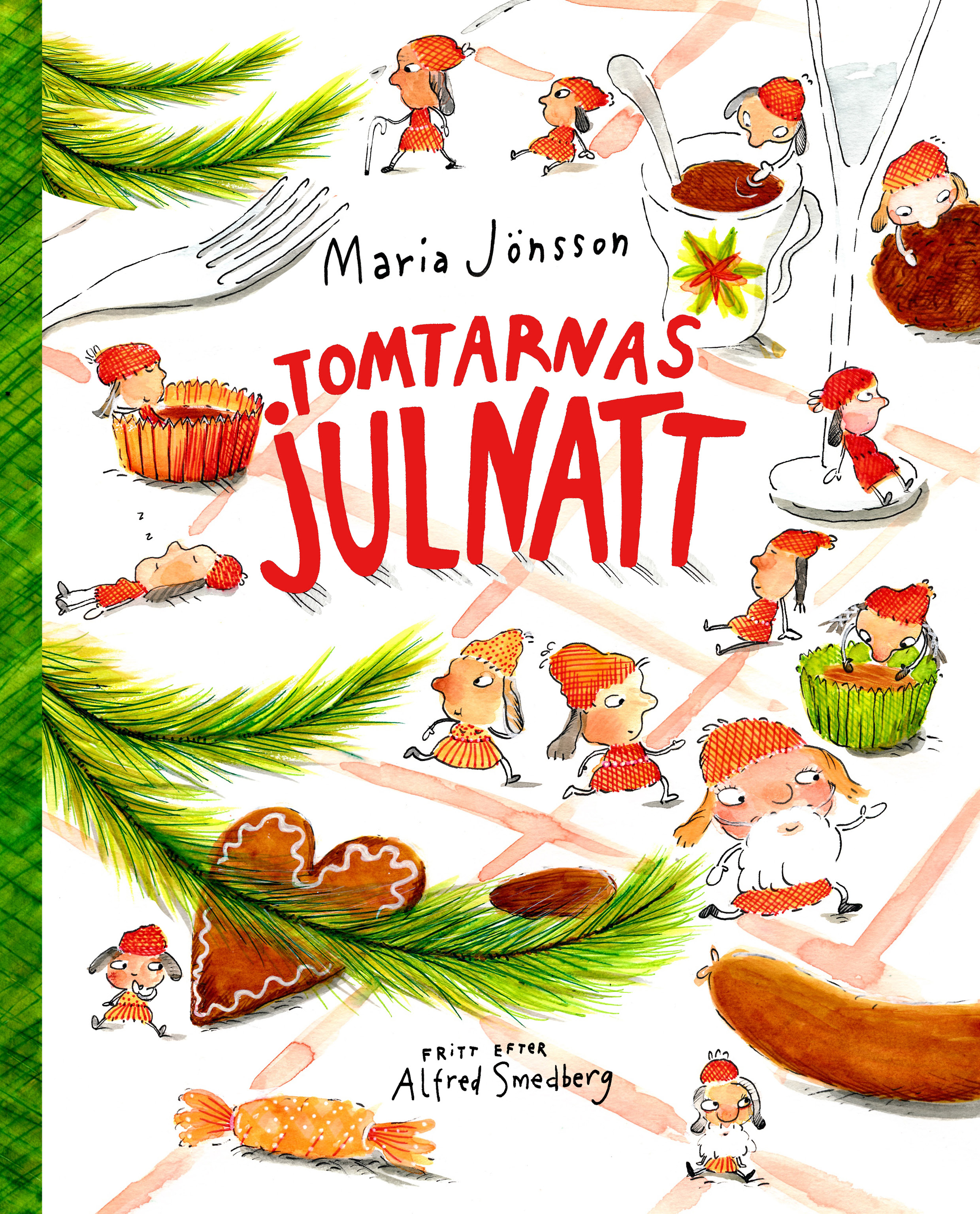 Omslag: Tomtarnas julnatt