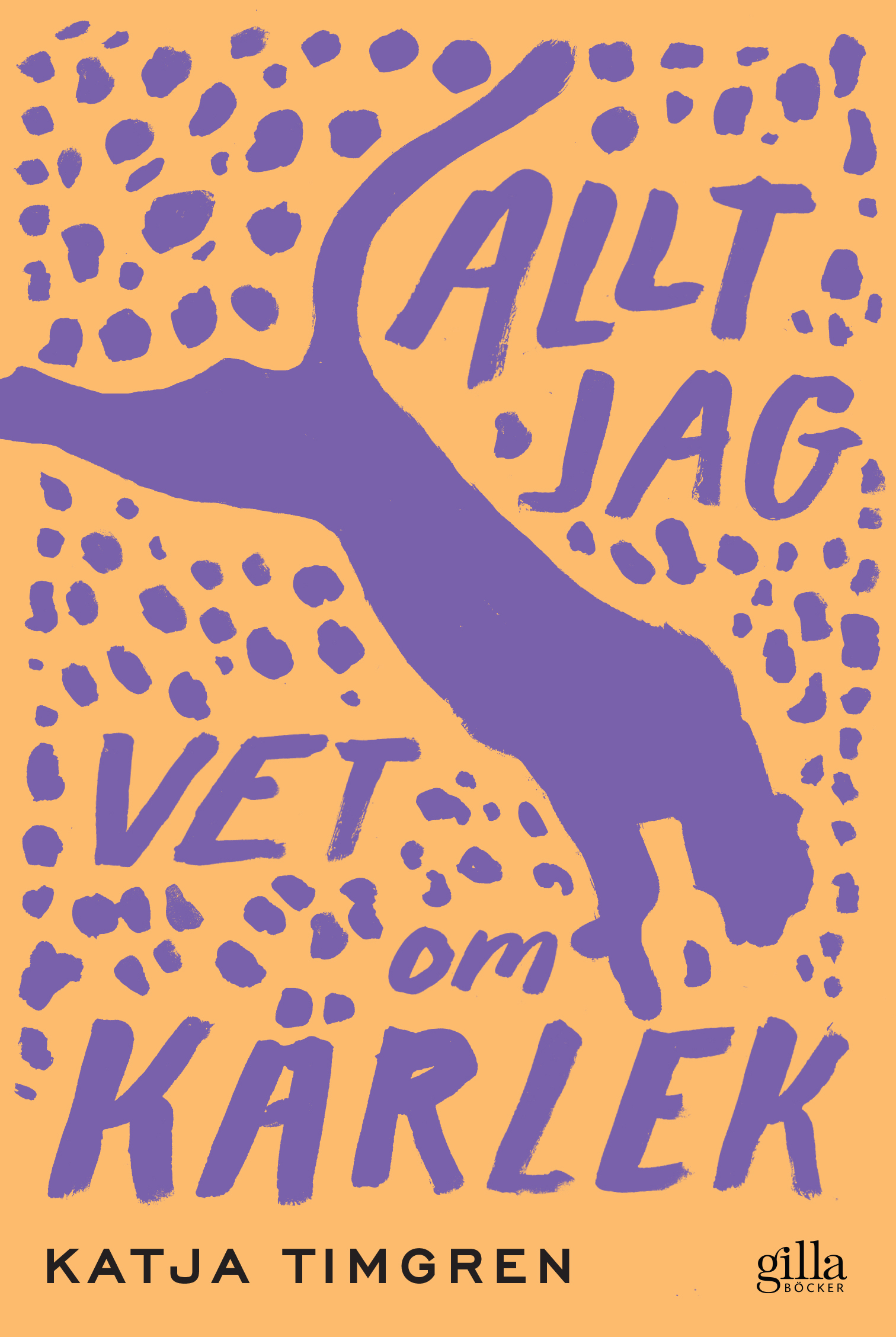 Omslag: Allt jag vet om kärlek