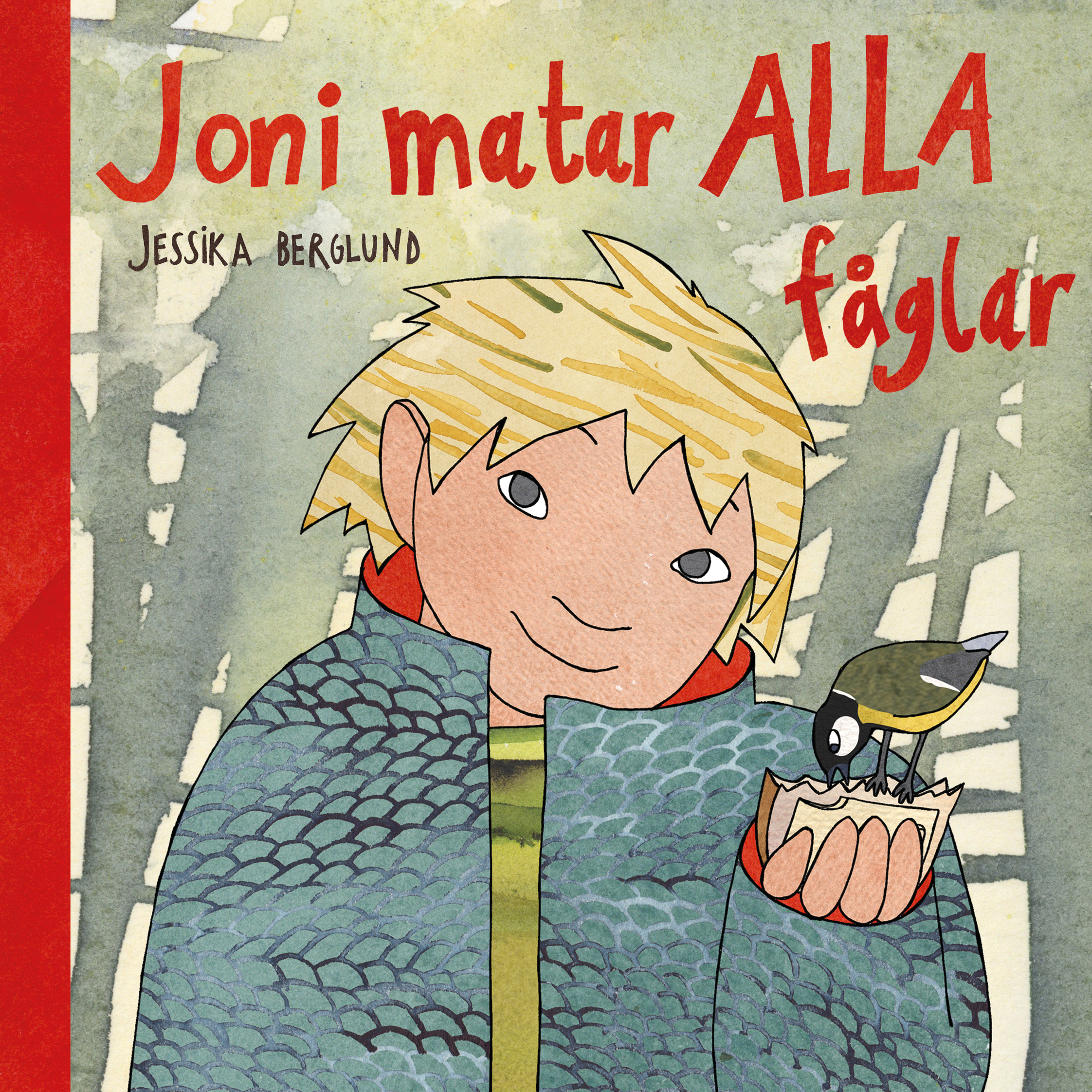 Omslag: Joni matar alla fåglar