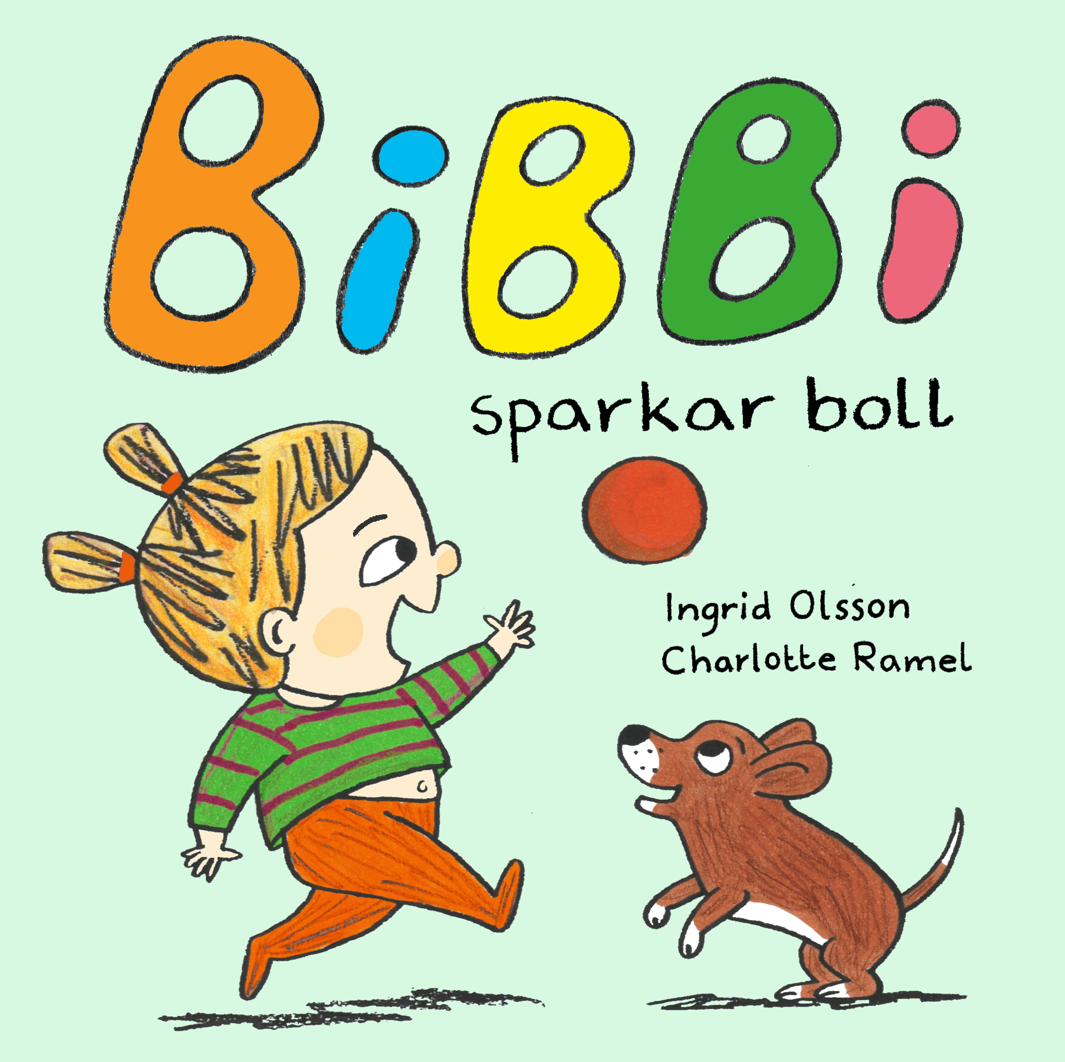 Omslag: Bibbi sparkar boll