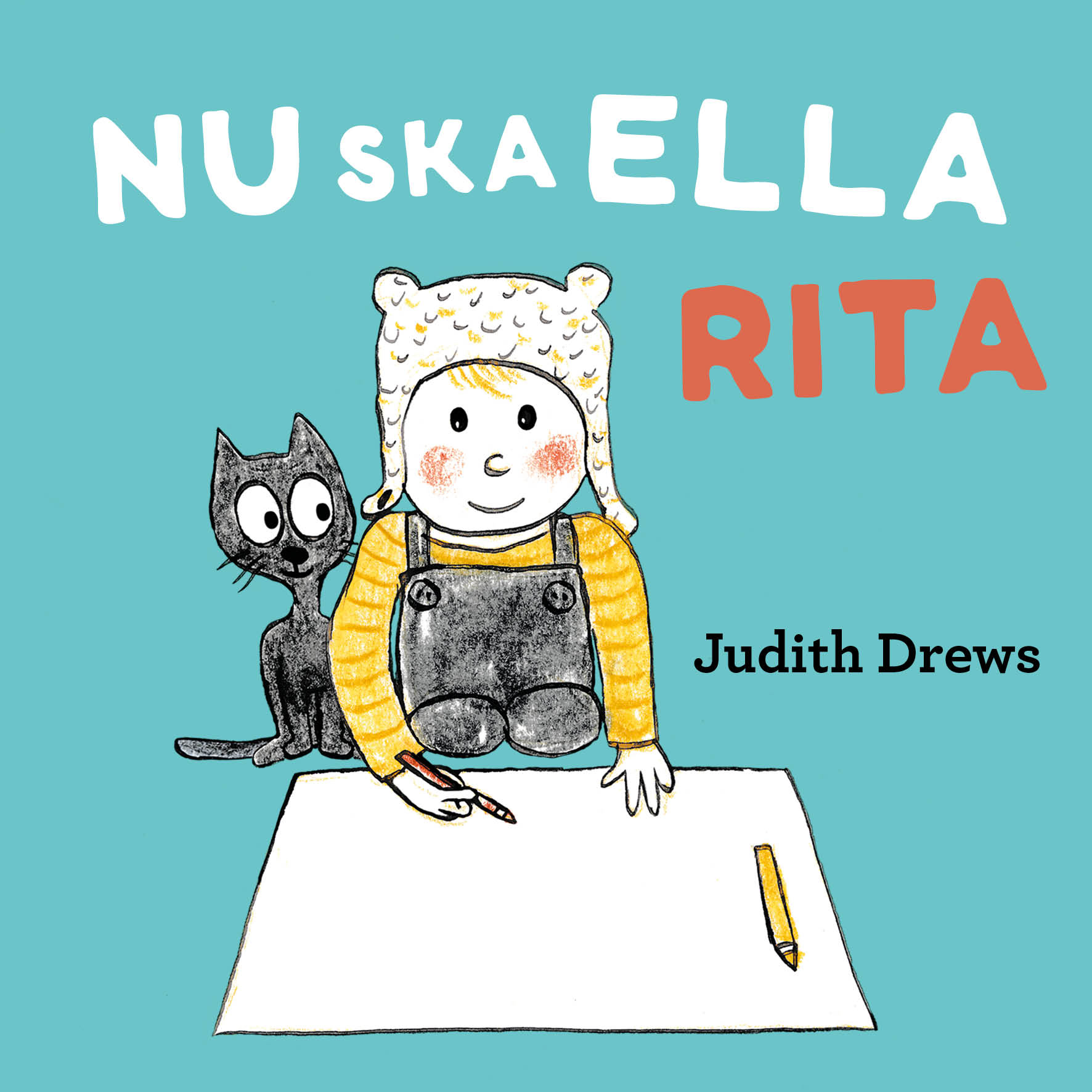 Omslag: Nu ska Ella rita