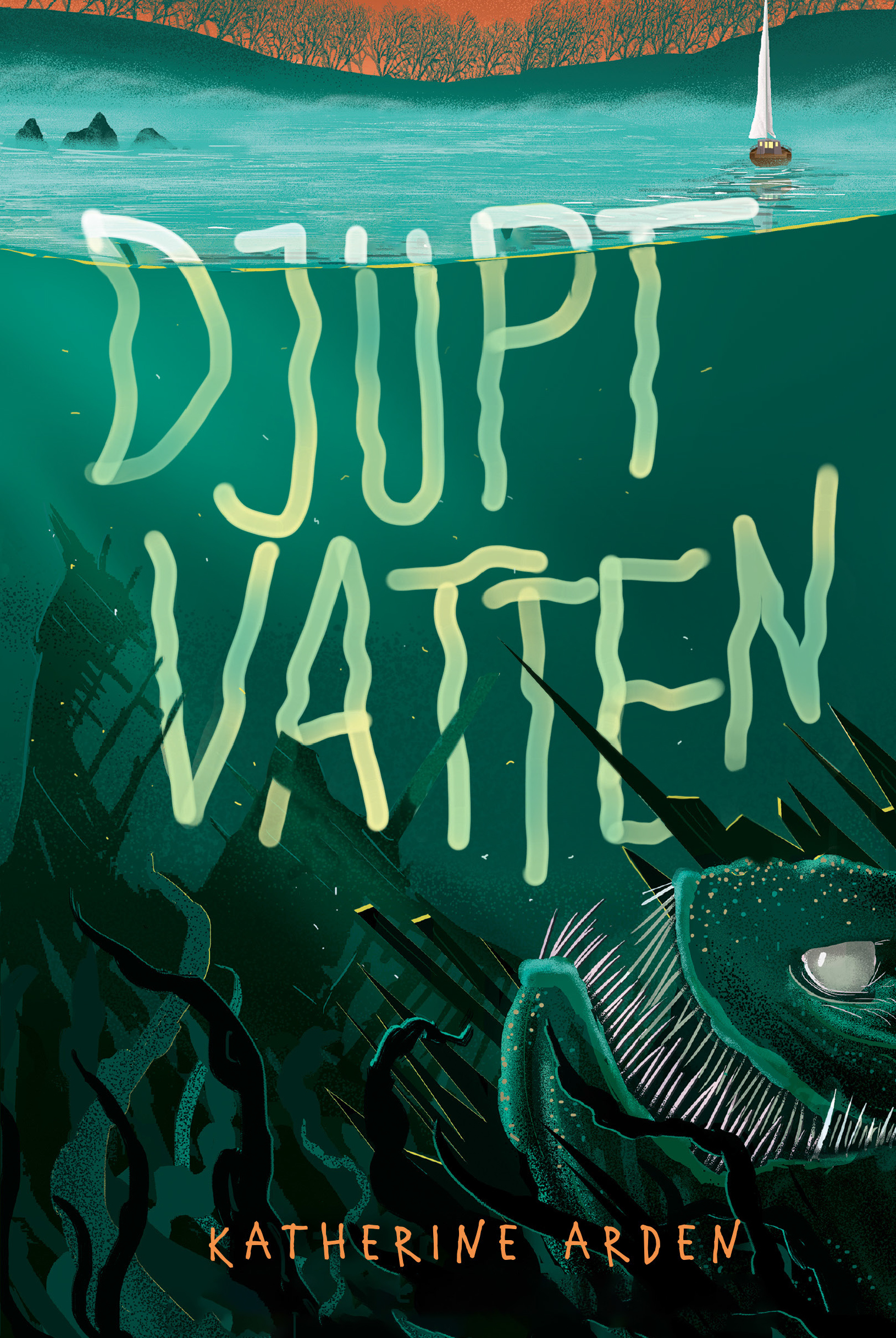 Omslag: Djupt vatten