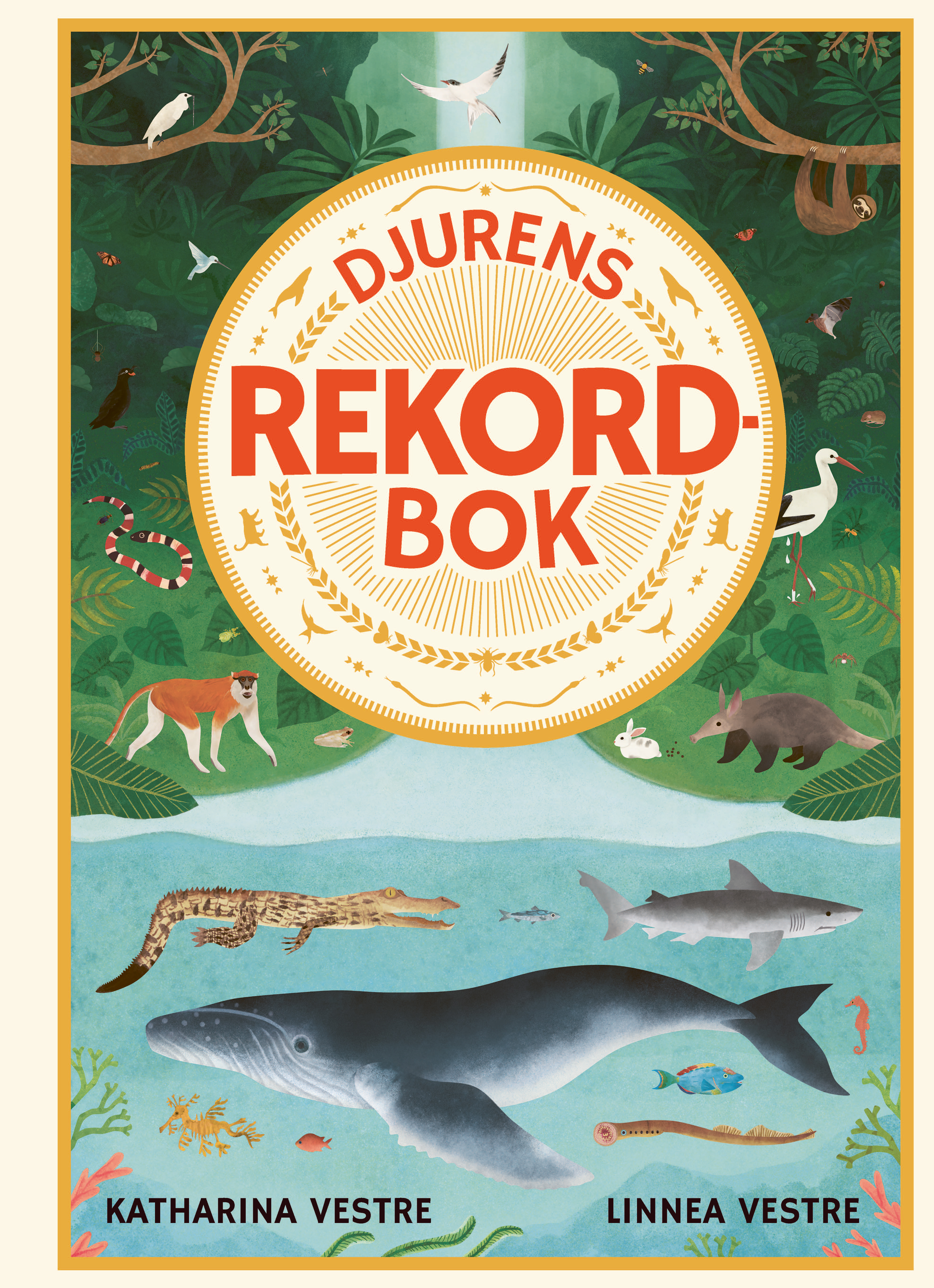 Omslag: Djurens rekordbok