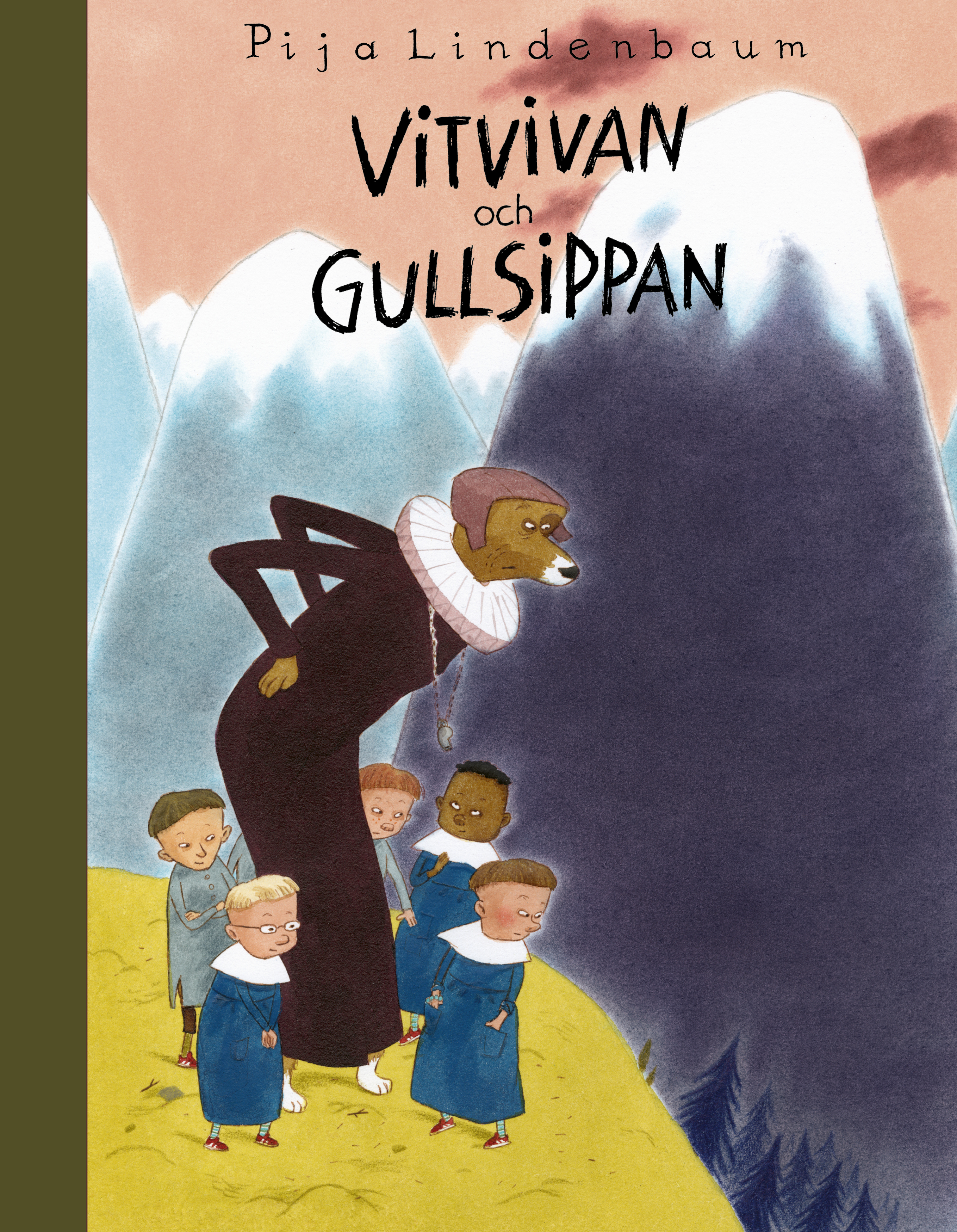 Omslag: Vitvivan och Gullsippan