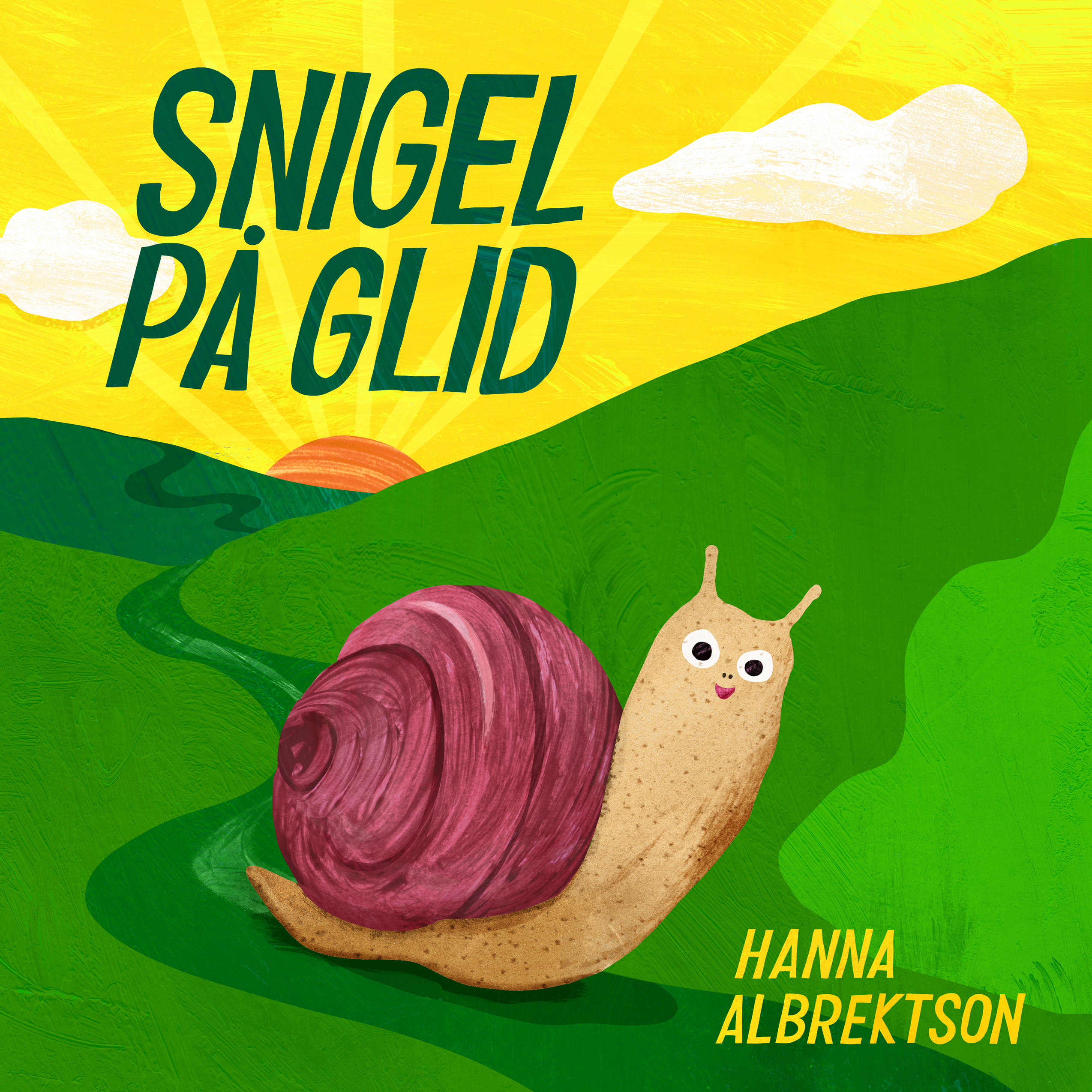 Omslag: Snigel på glid