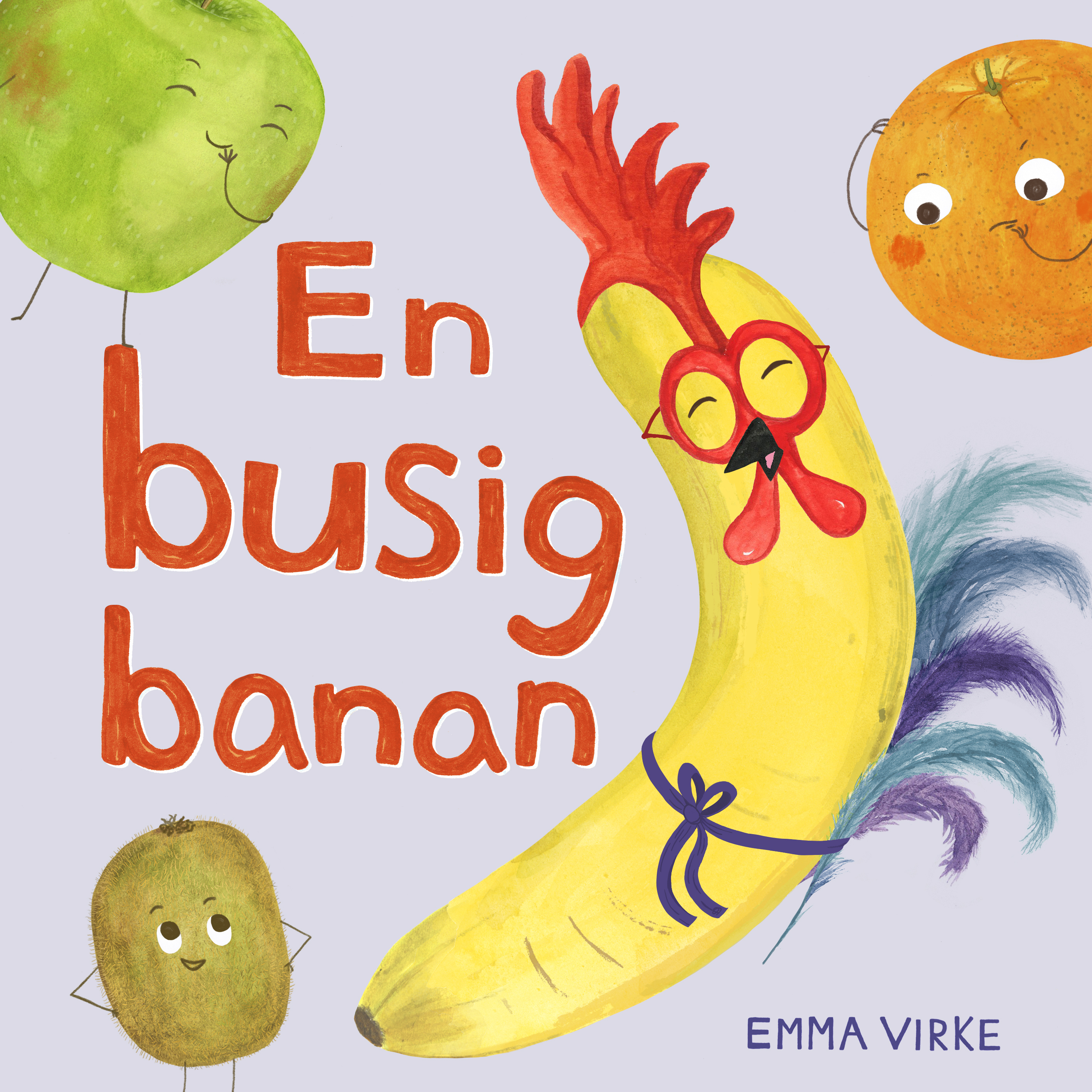 Omslag: En busig banan
