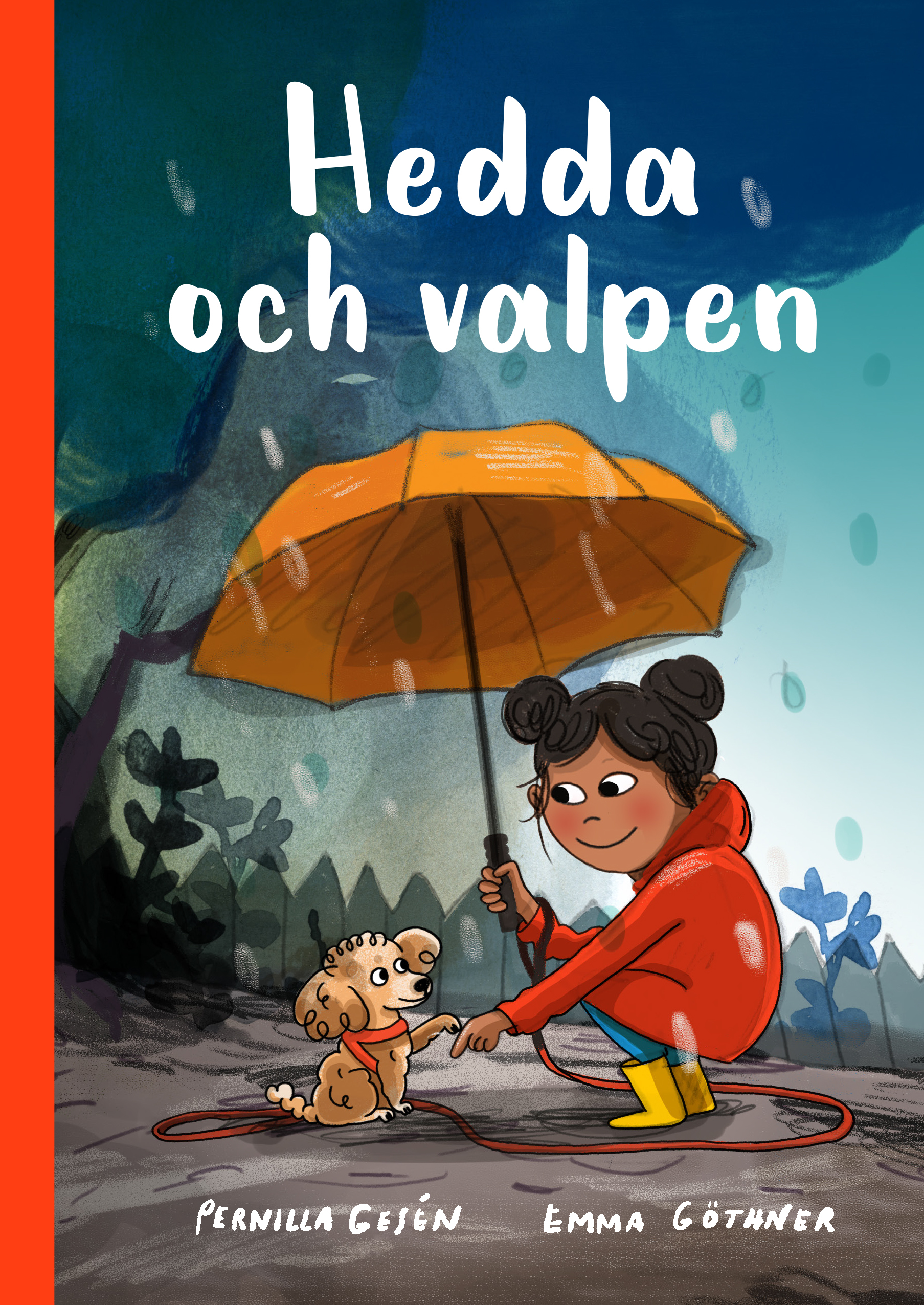 Omslag: Hedda och valpen