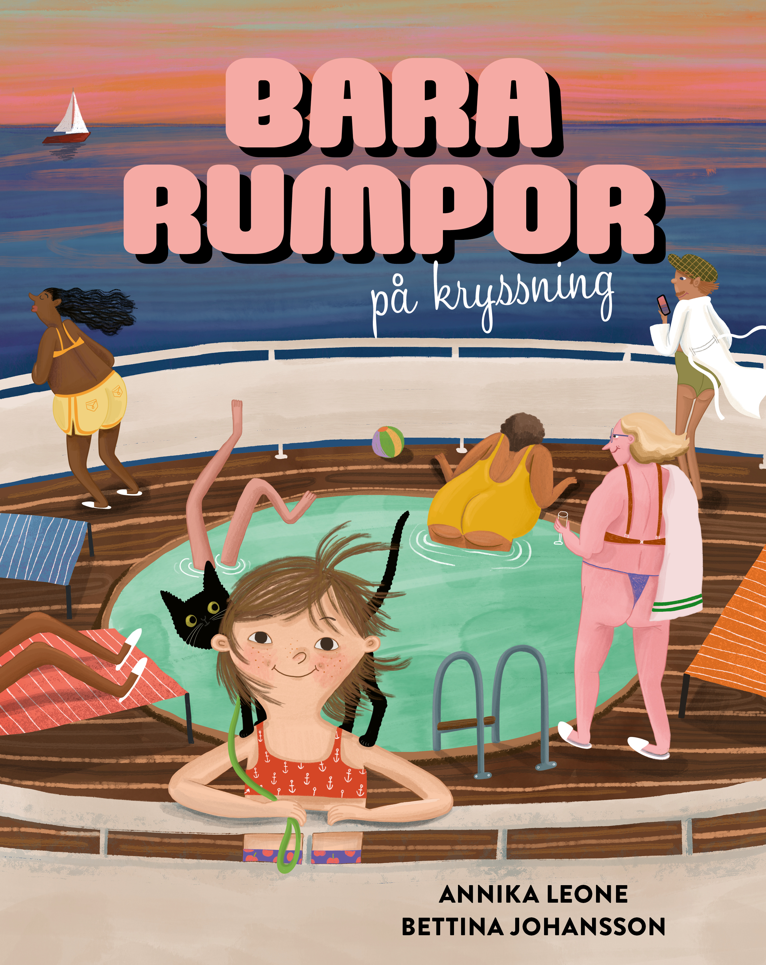 Omslag: Bara rumpor på kryssning