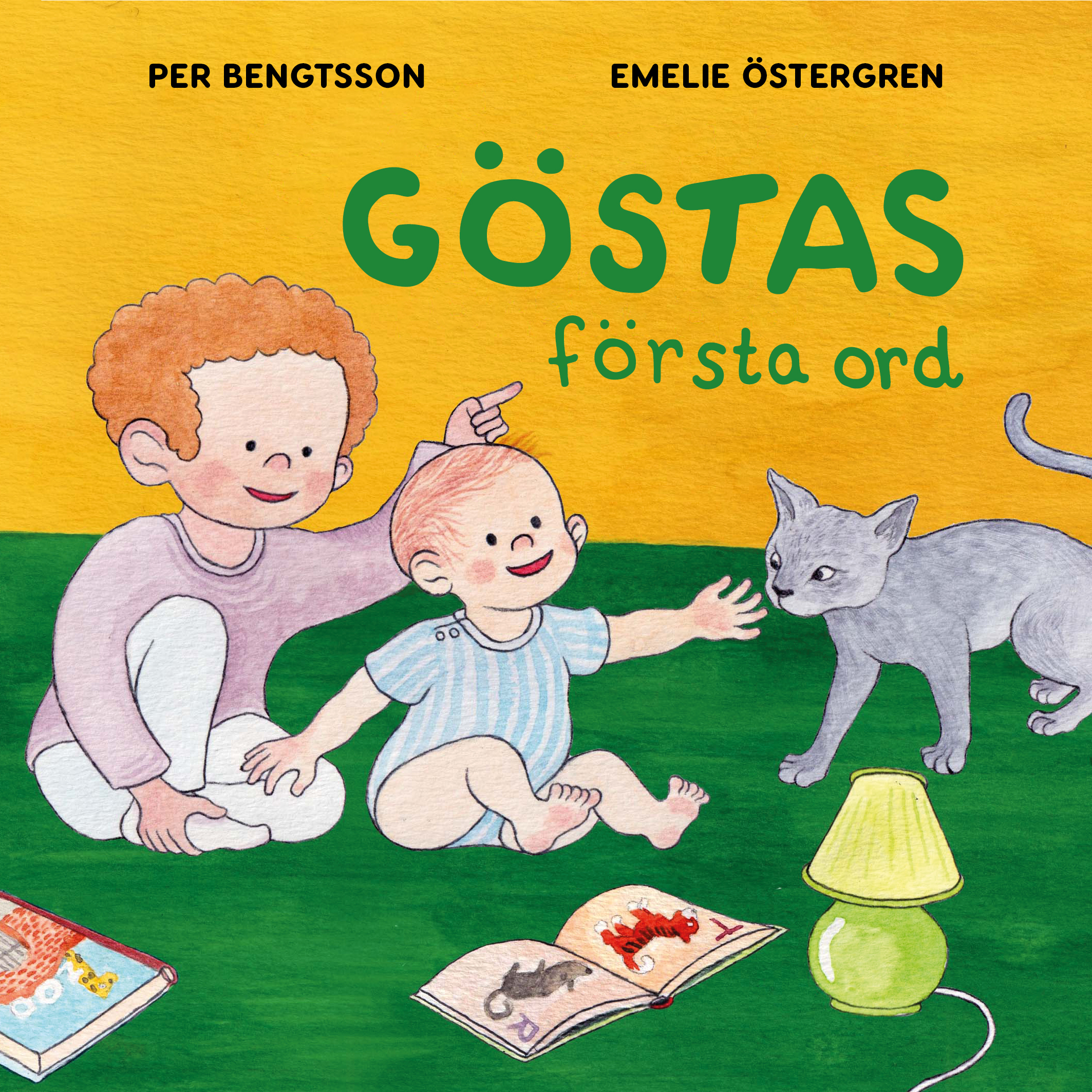 Omslag: Göstas första ord