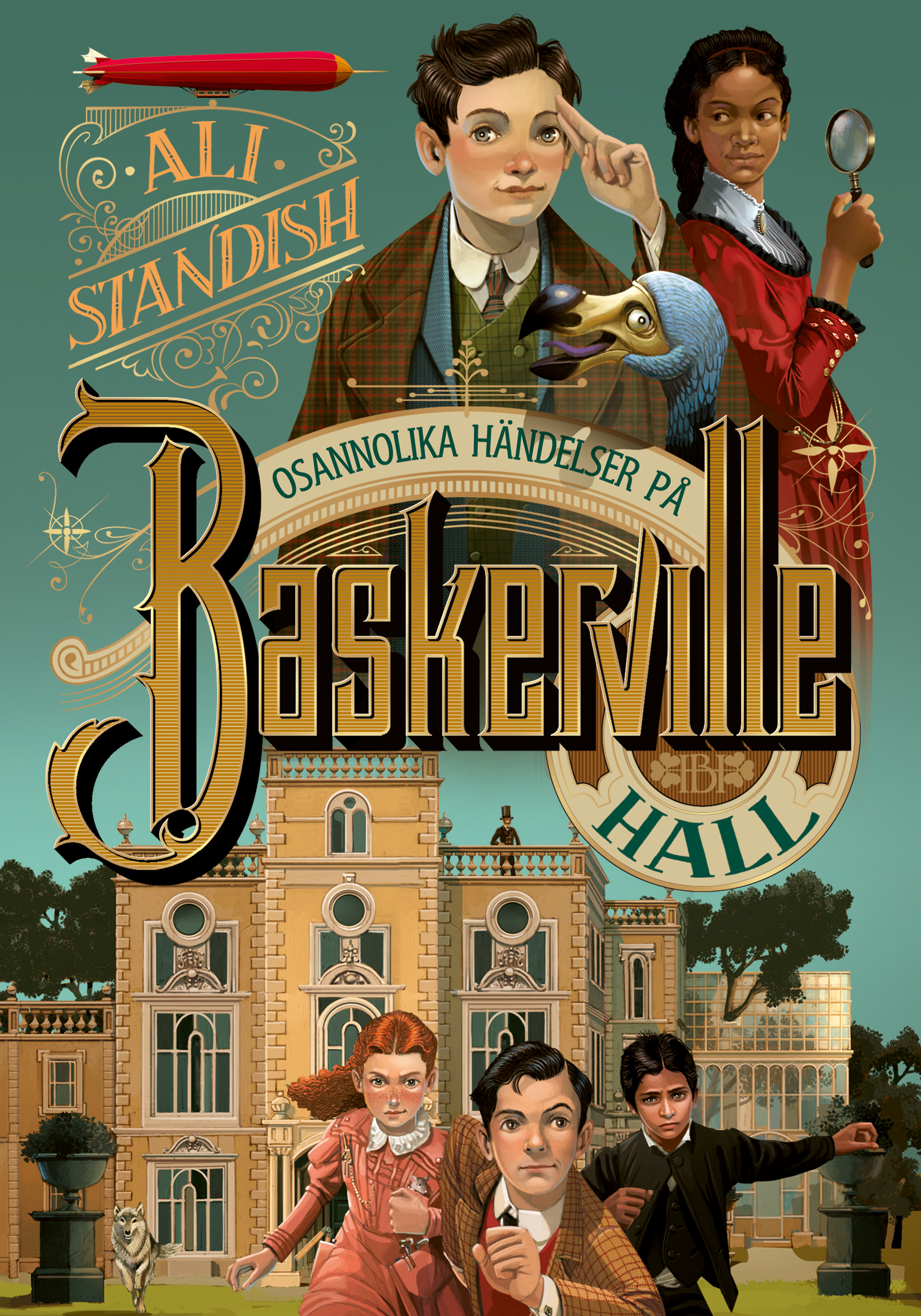 Omslag: Osannolika händelser på Baskerville Hall
