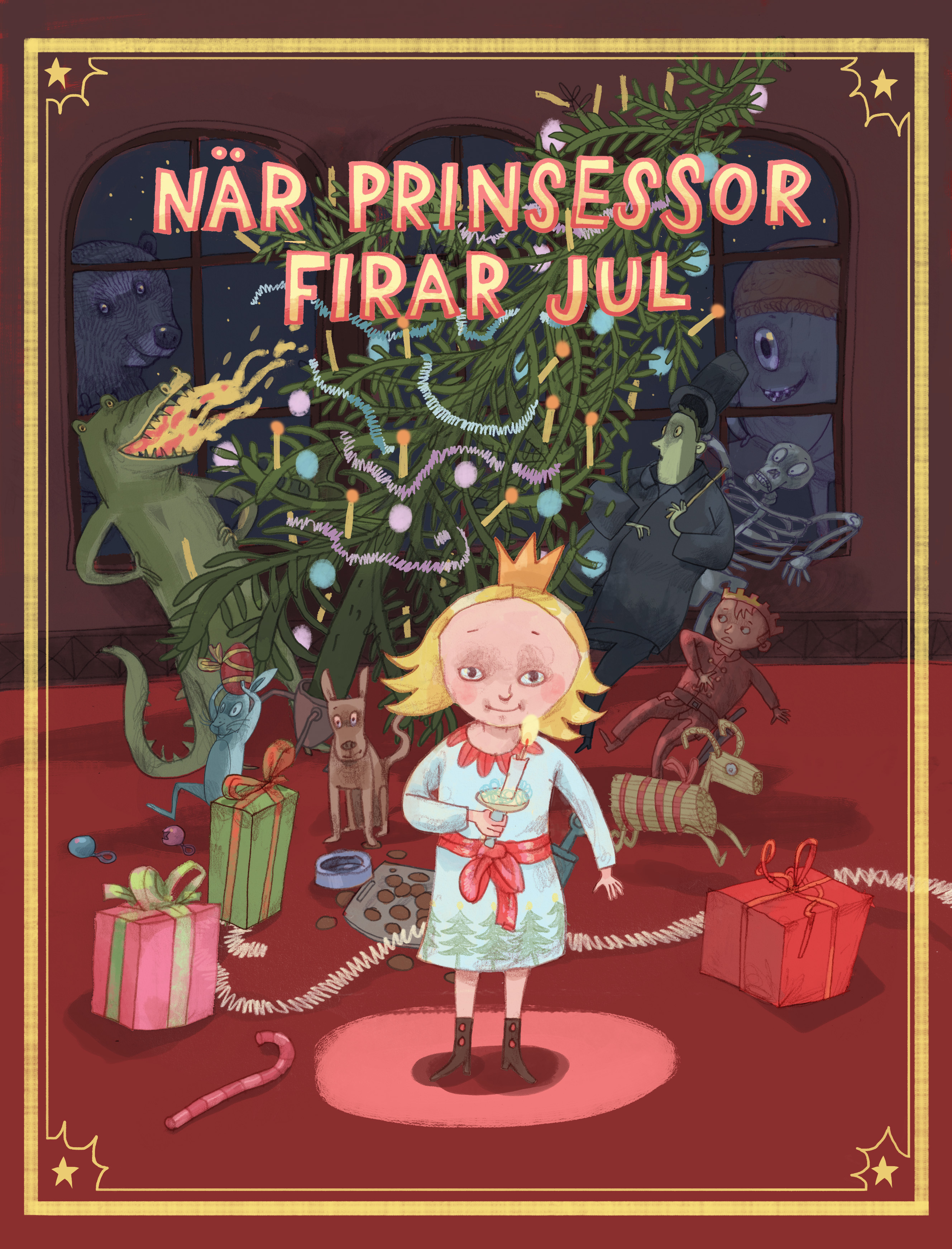 Omslag: När prinsessor firar jul