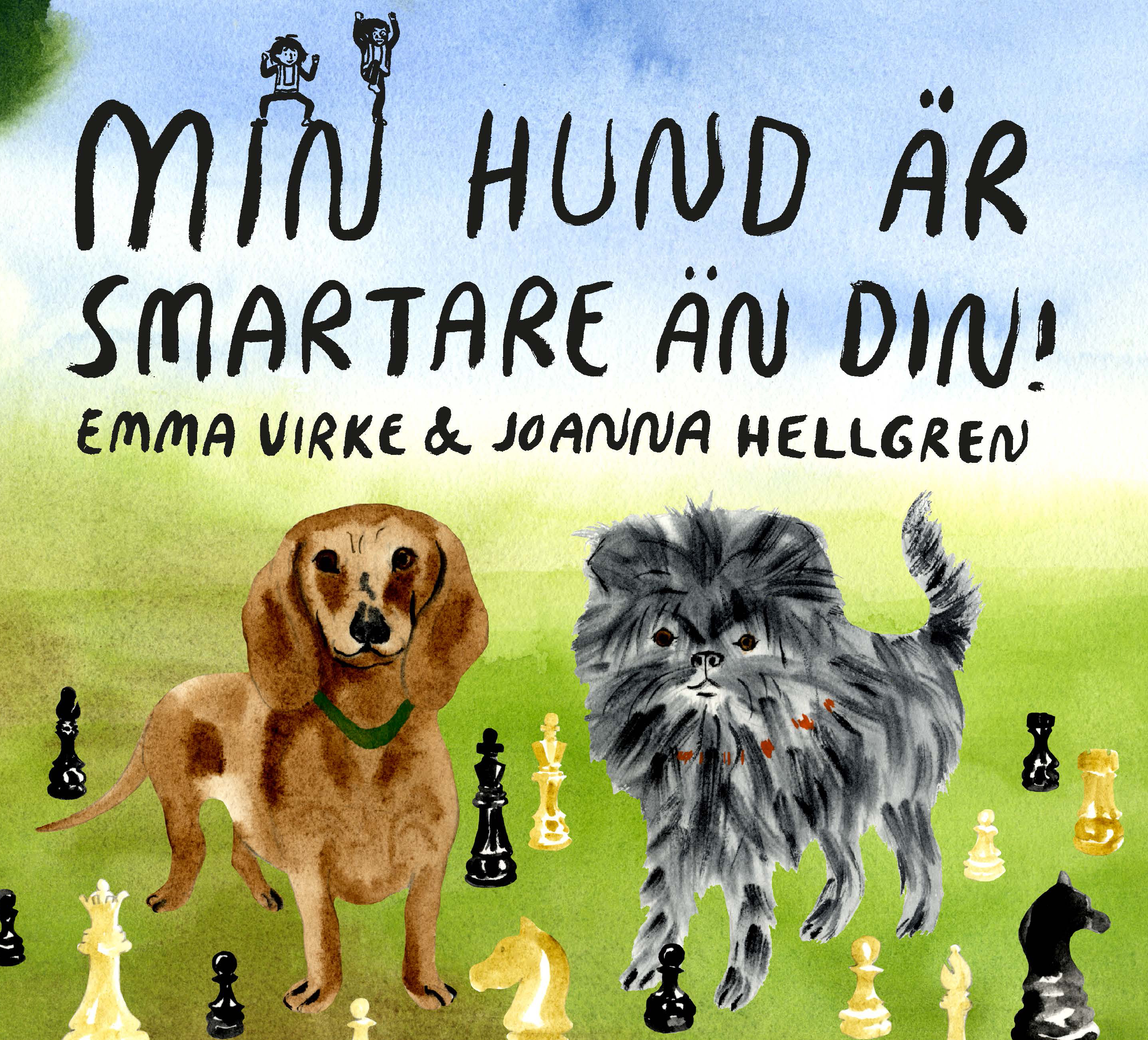 Omslag: Min hund är smartare än din!
