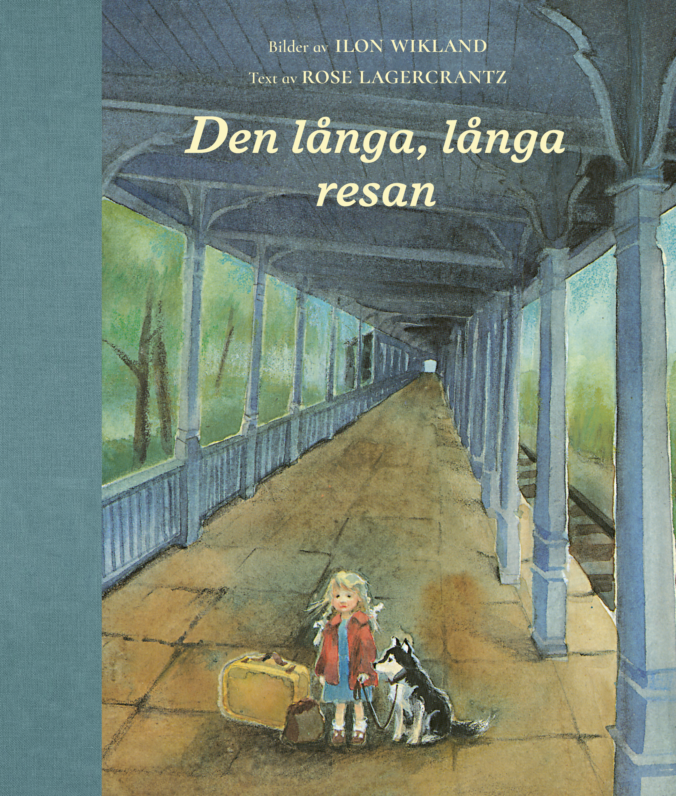 Omslag: Den långa, långa resan