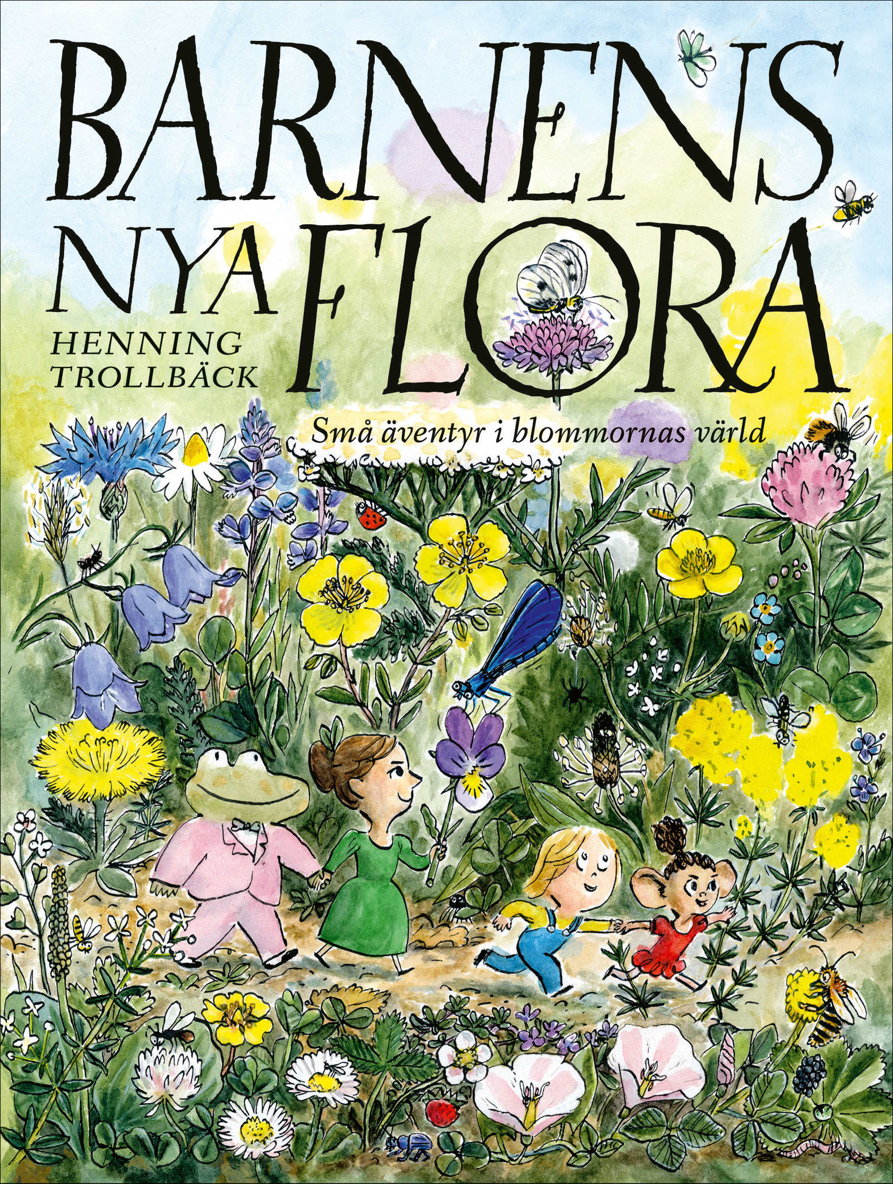 Omslag: Barnens nya flora