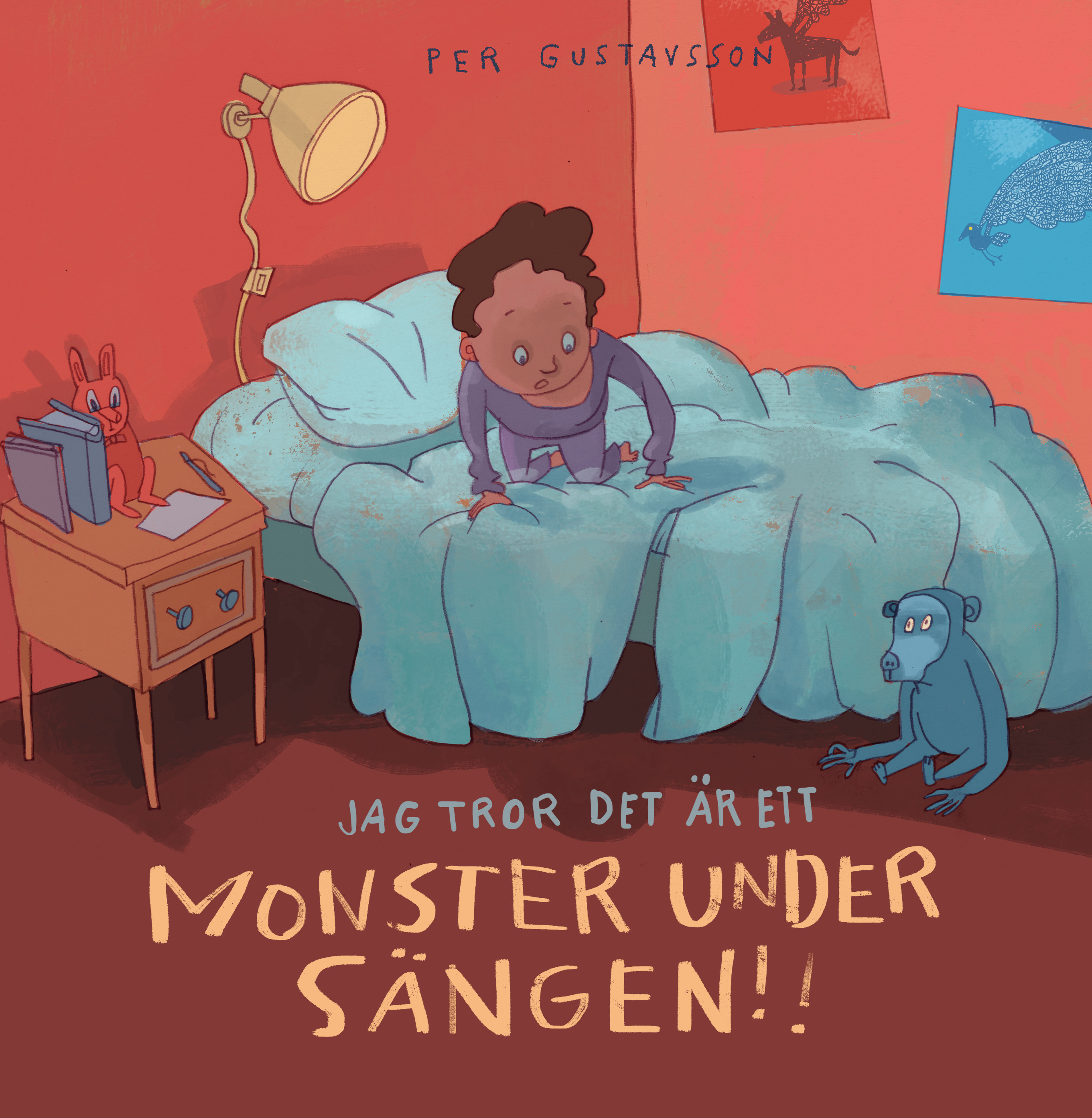 Omslag: Jag tror det är ett monster under sängen