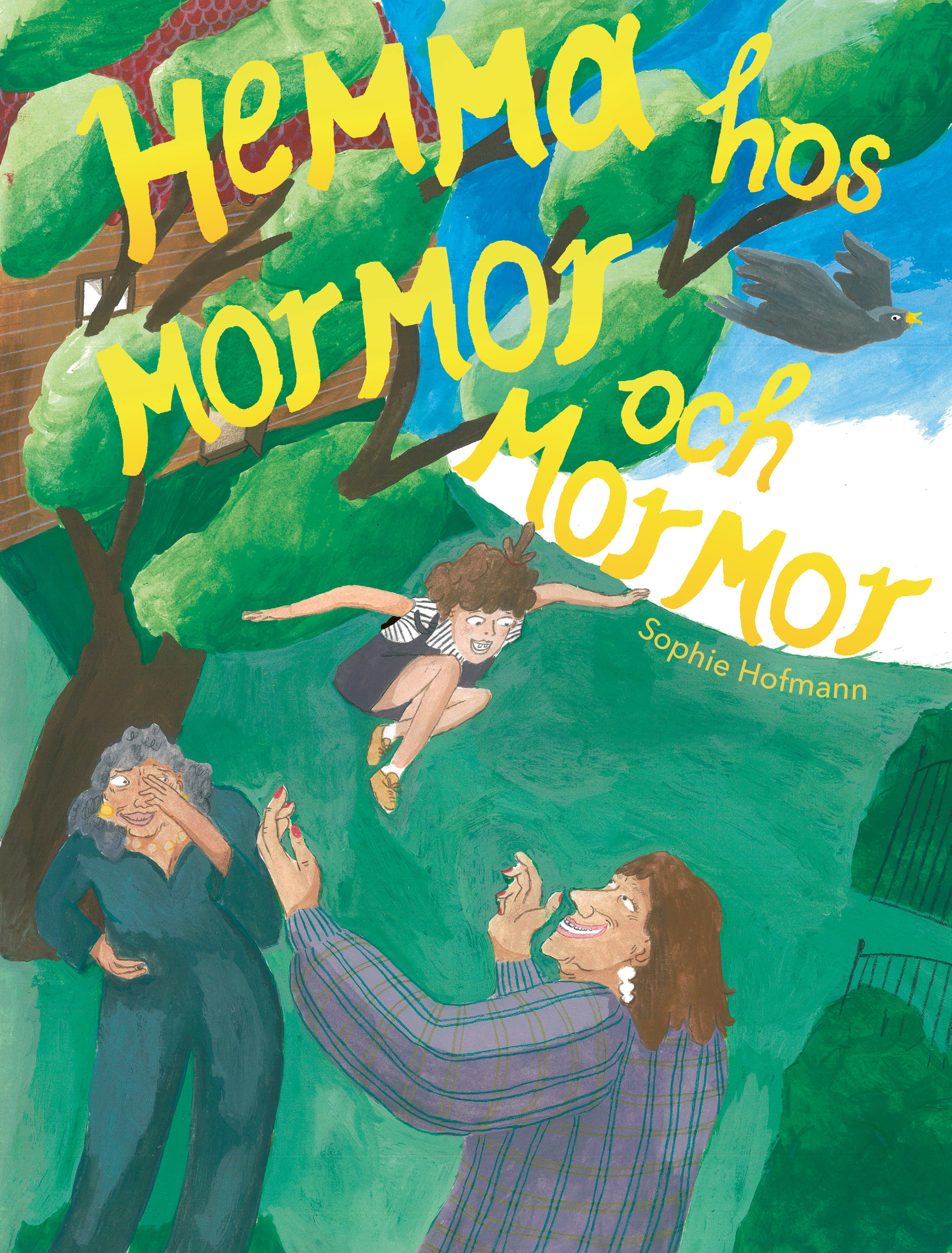 Omslag: Hemma hos mormor och mormor