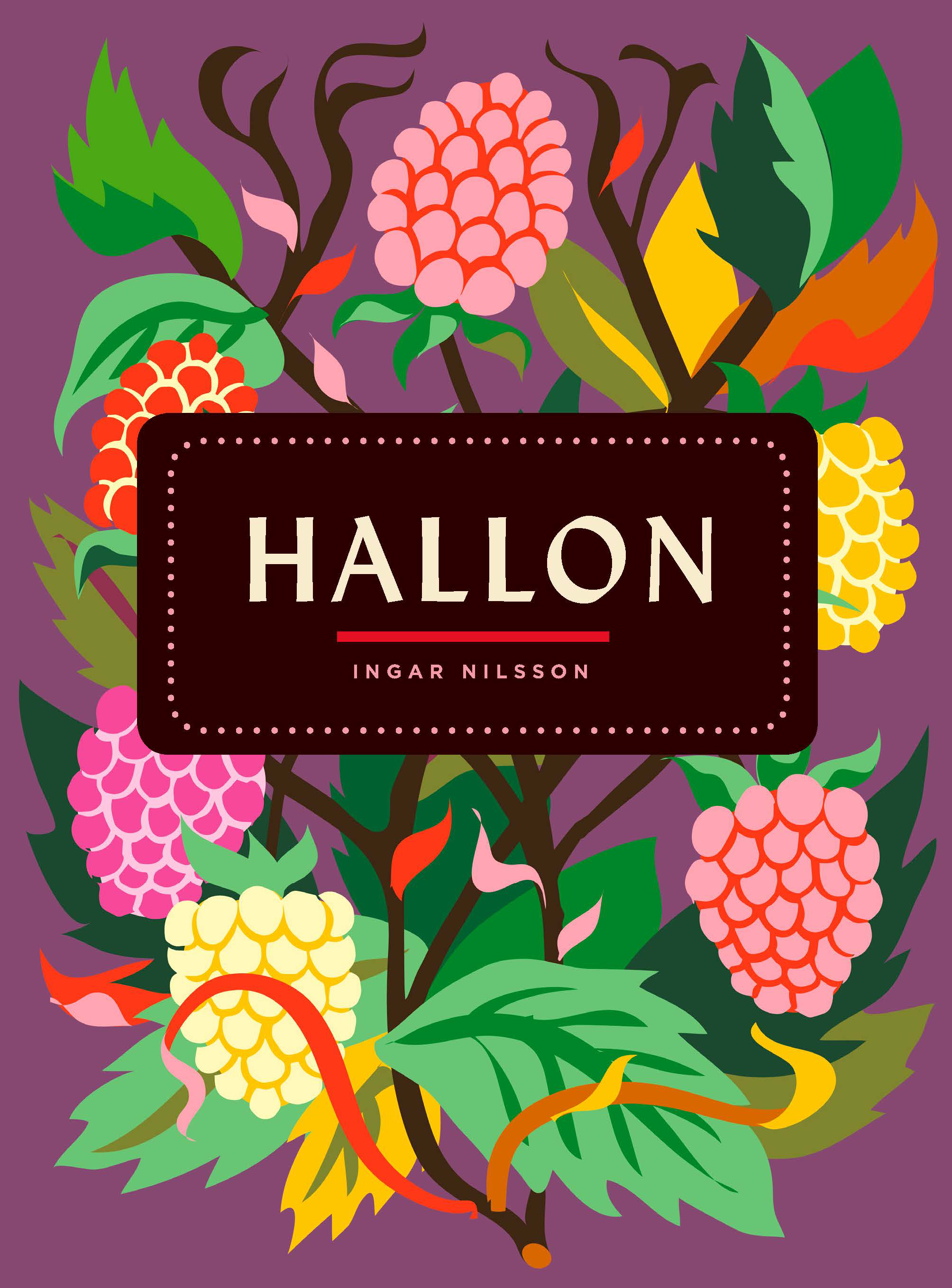 Omslag: Hallon