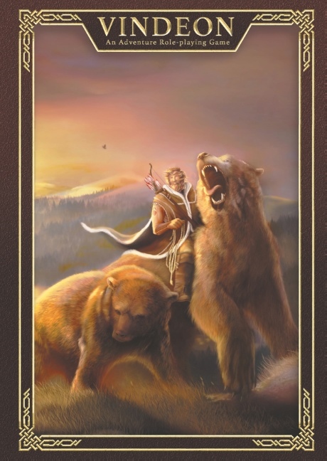 Omslag: Vindeon : An Adventure Role-playing Game