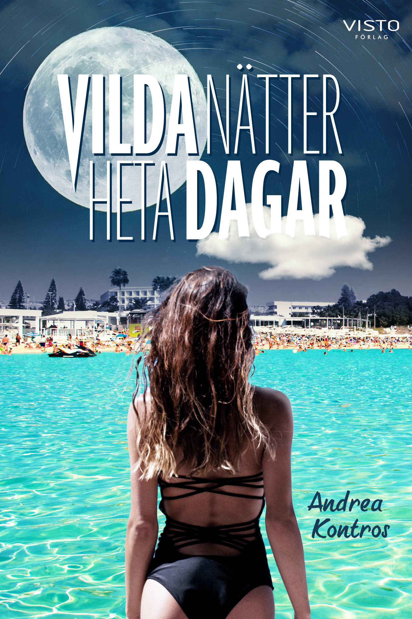 Omslag: Vilda nätter, heta dagar