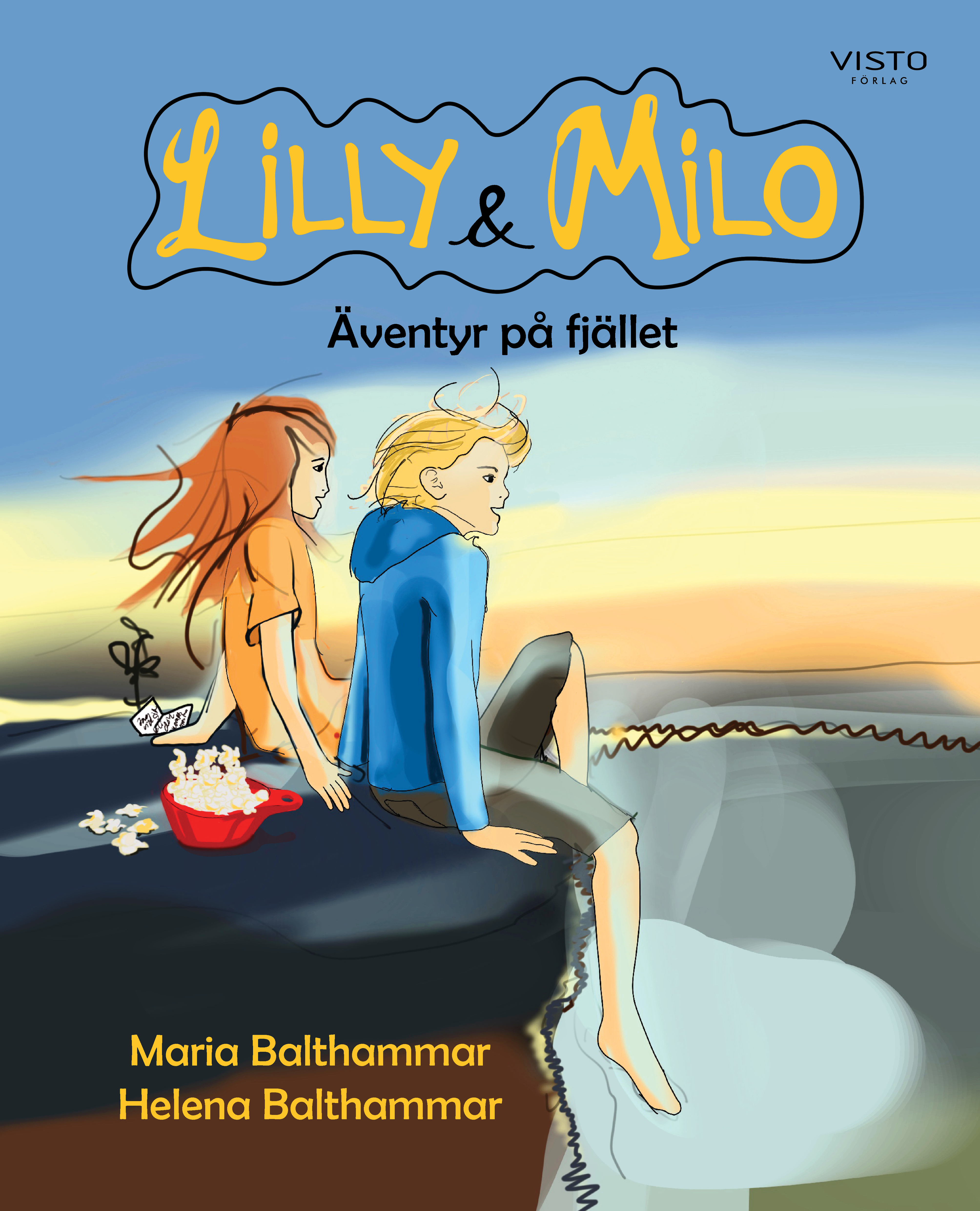 Omslag: Lilly & Milo : äventyr på fjället