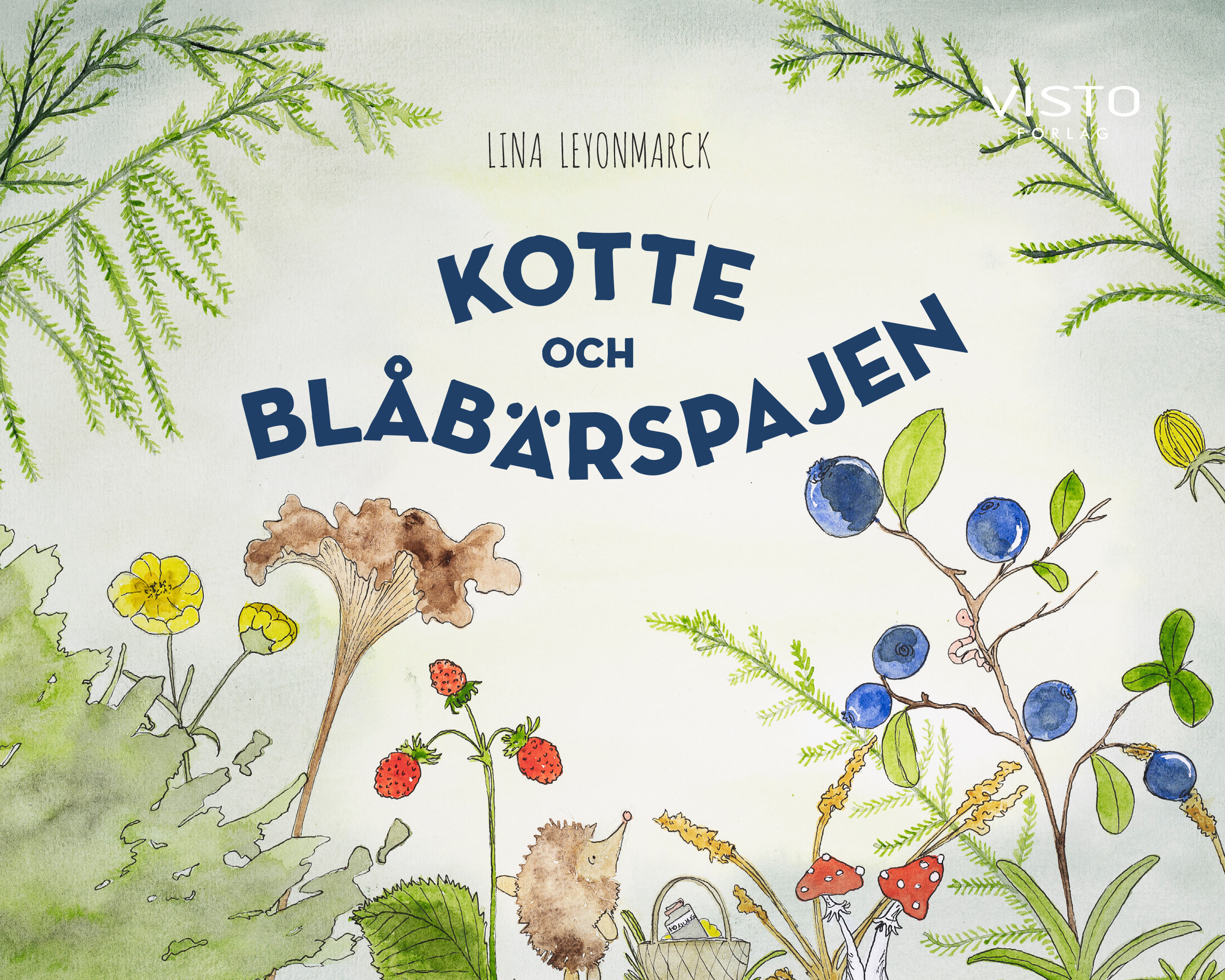 Omslag: Kotte och blåbärspajen