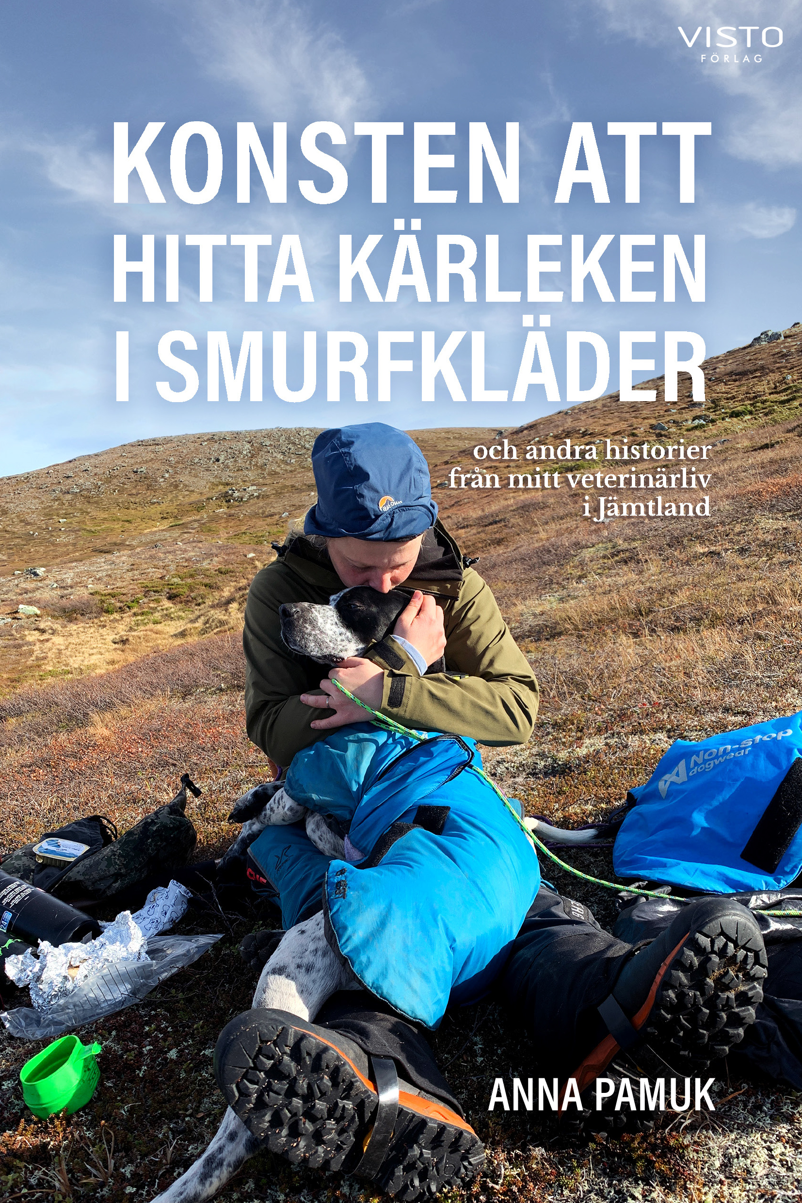 Omslag: Konsten att hitta kärleken i smurfkläder