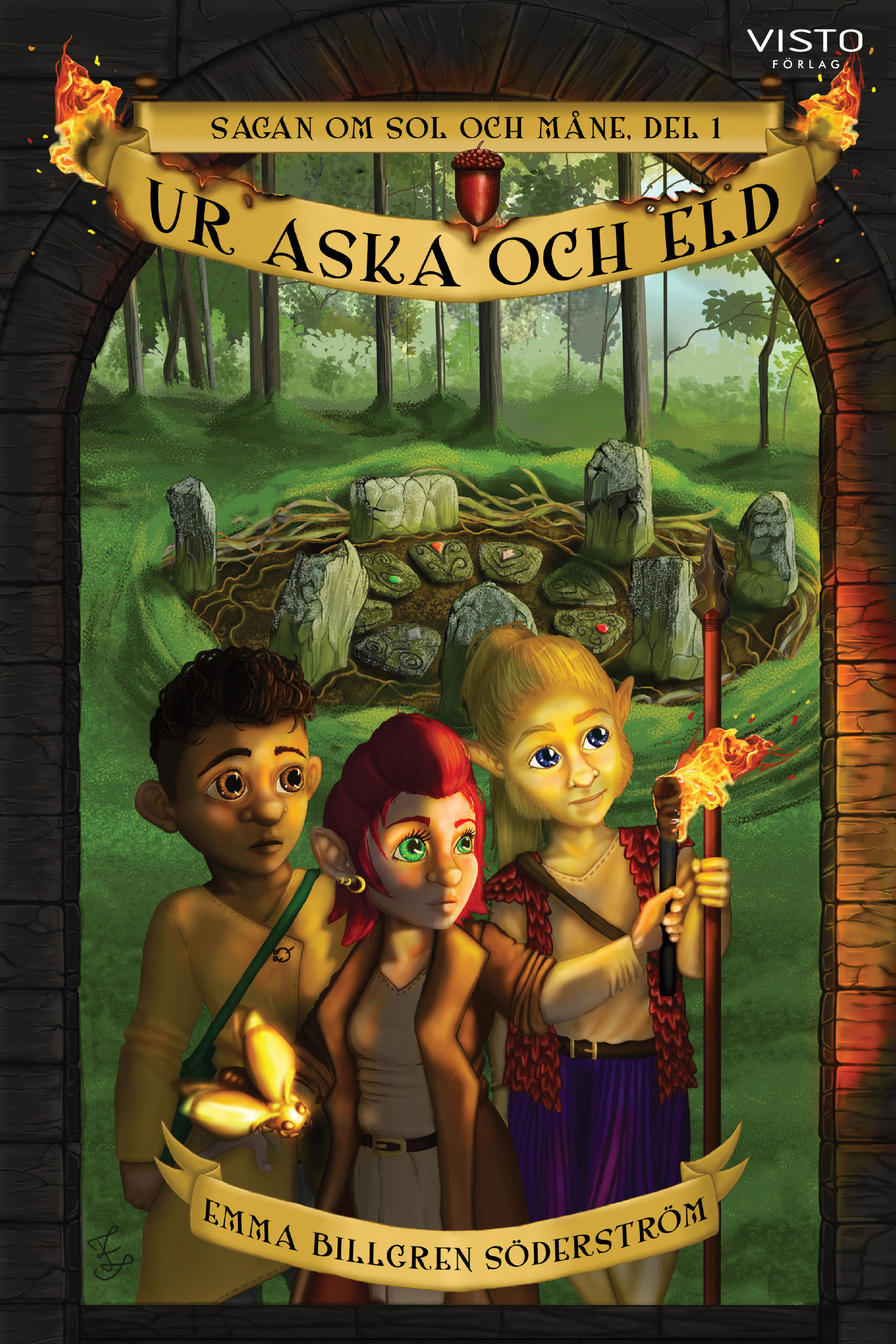 Omslag: Ur aska och eld