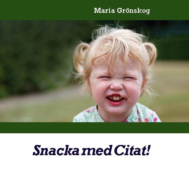 Omslag: Snacka med citat!
