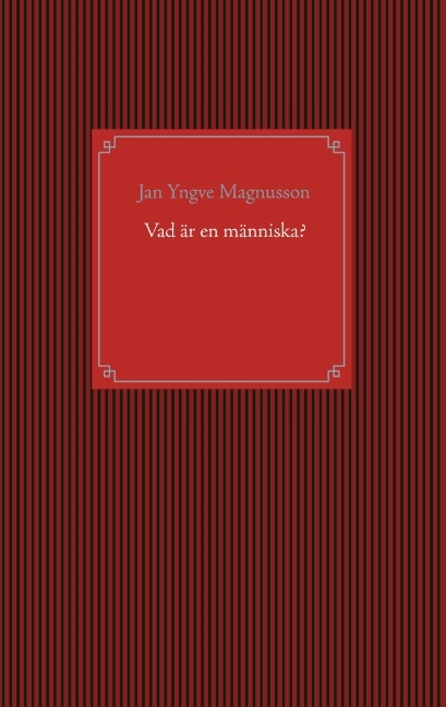 Omslag: Vad är en människa?