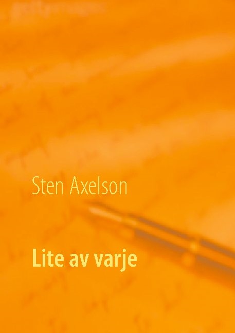Omslag: Lite av varje : 49 noveller