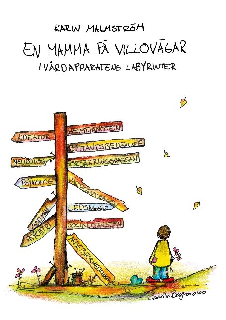 Omslag: En mamma på villovägar i vårdapparatens labyrinter