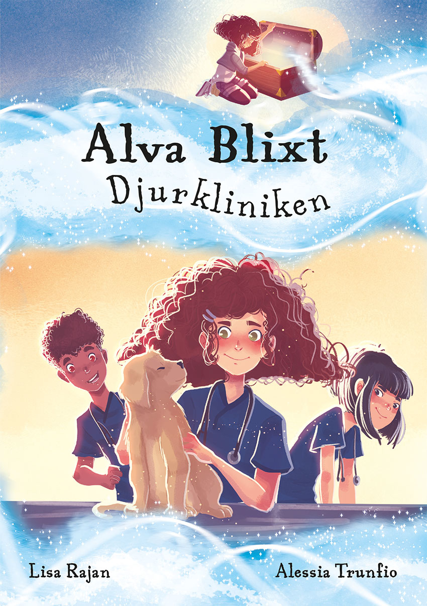 Omslag: Alva Blixt. Djurkliniken
